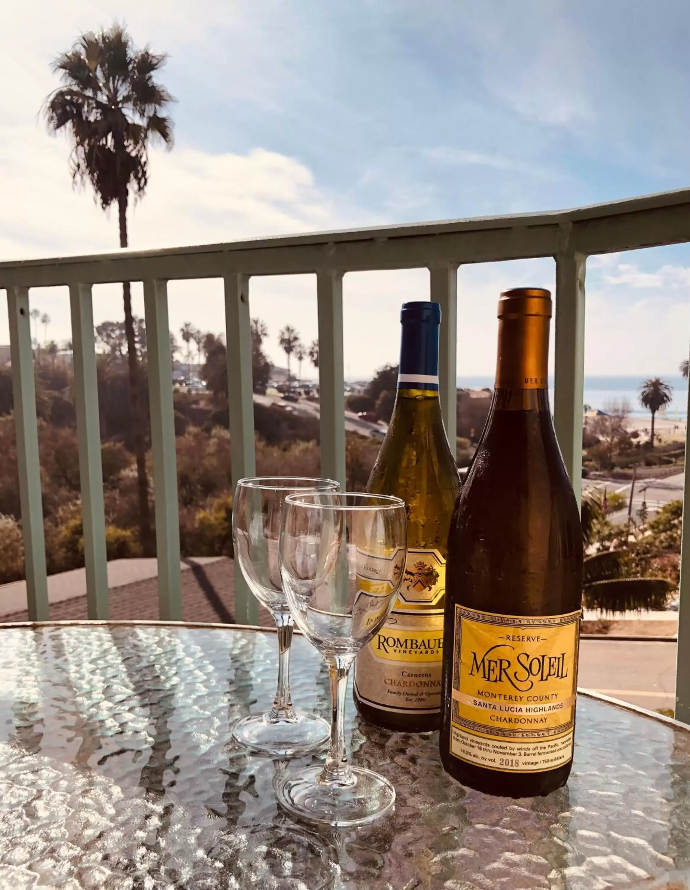 Sea view in Moonlight Beach Motel Sea view in Moonlight Beach Motel