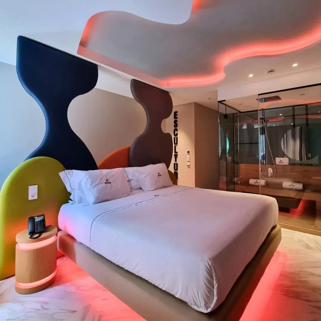 Bed in Hotel Avenue