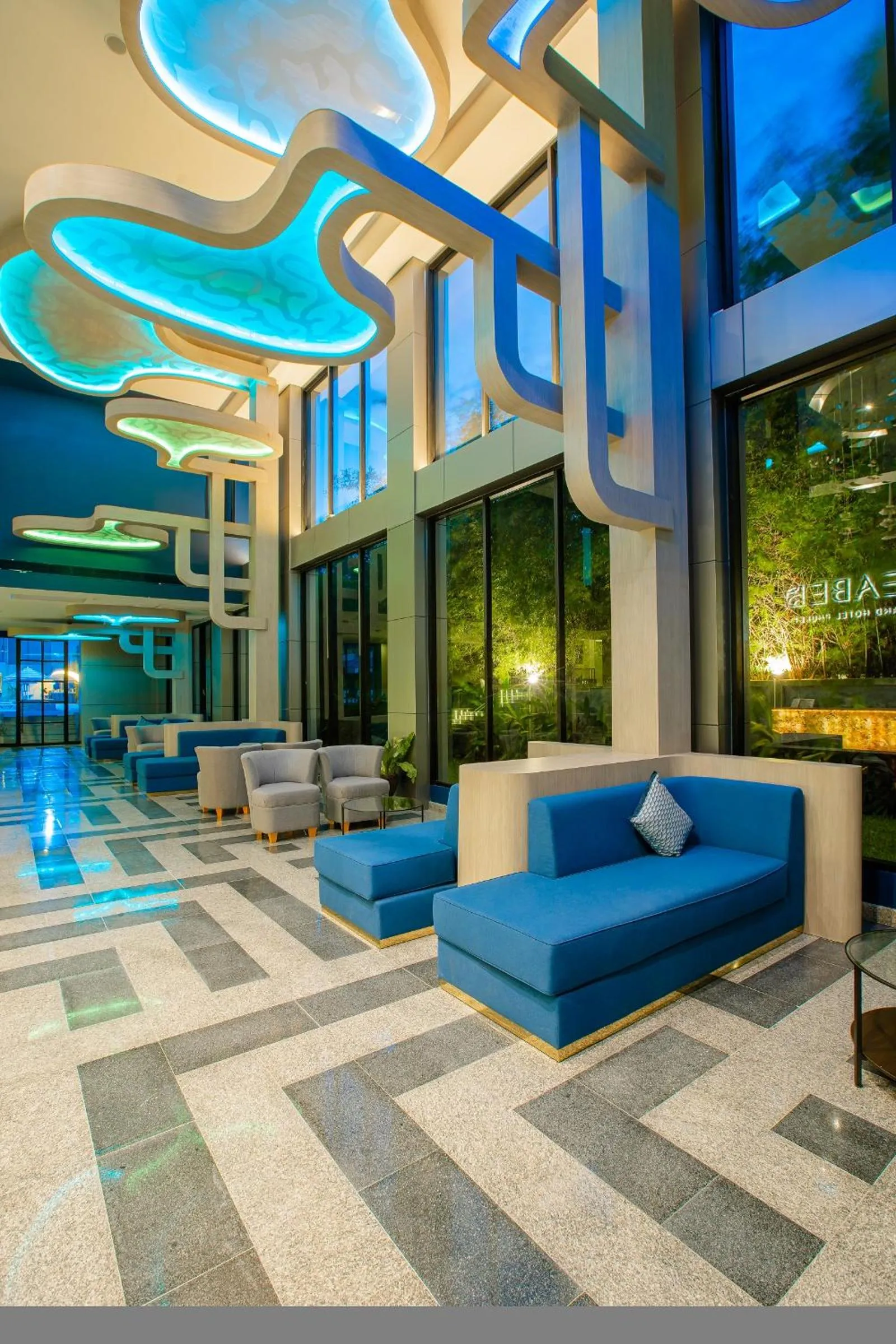 Lobby or reception in Seabed Grand Hotel Phuket - SHA Extra Plus