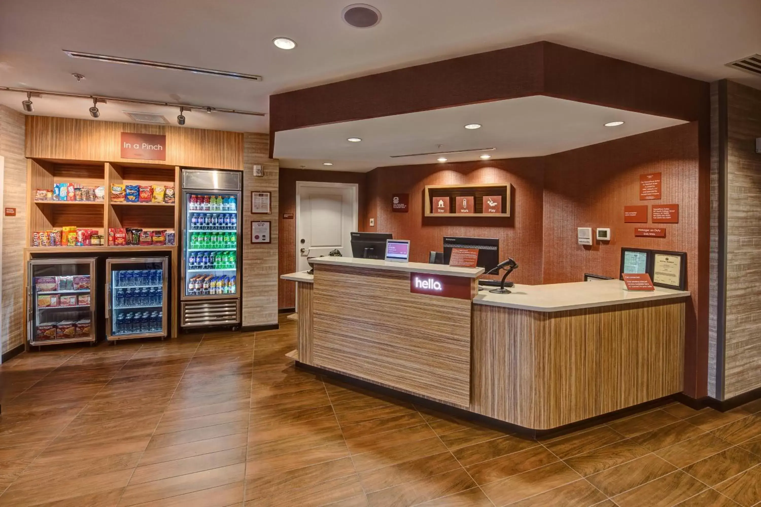 Lobby or reception in TownePlace Suites by Marriott Auburn University Area