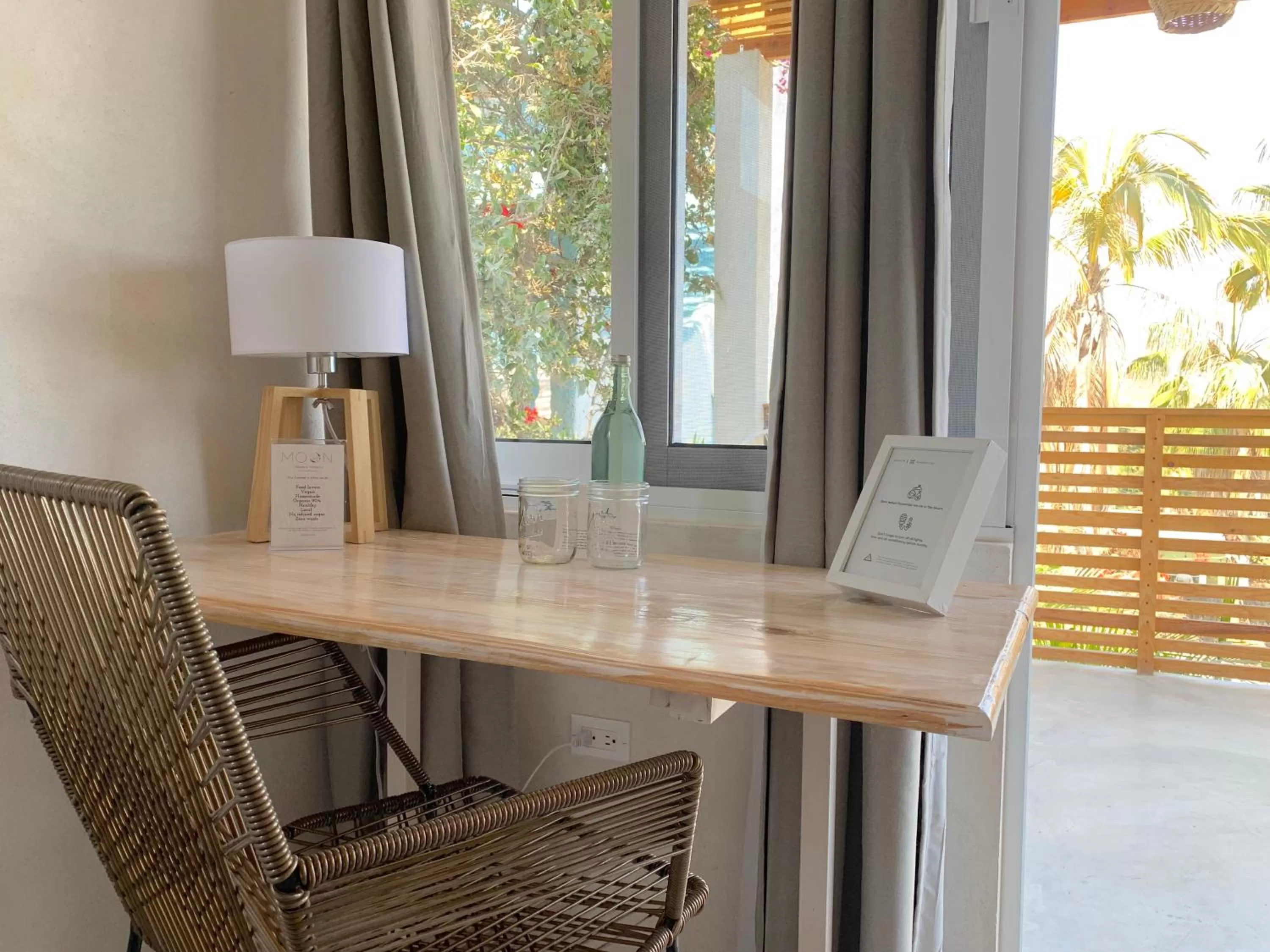 Seating area in Perro Surfero Hotel