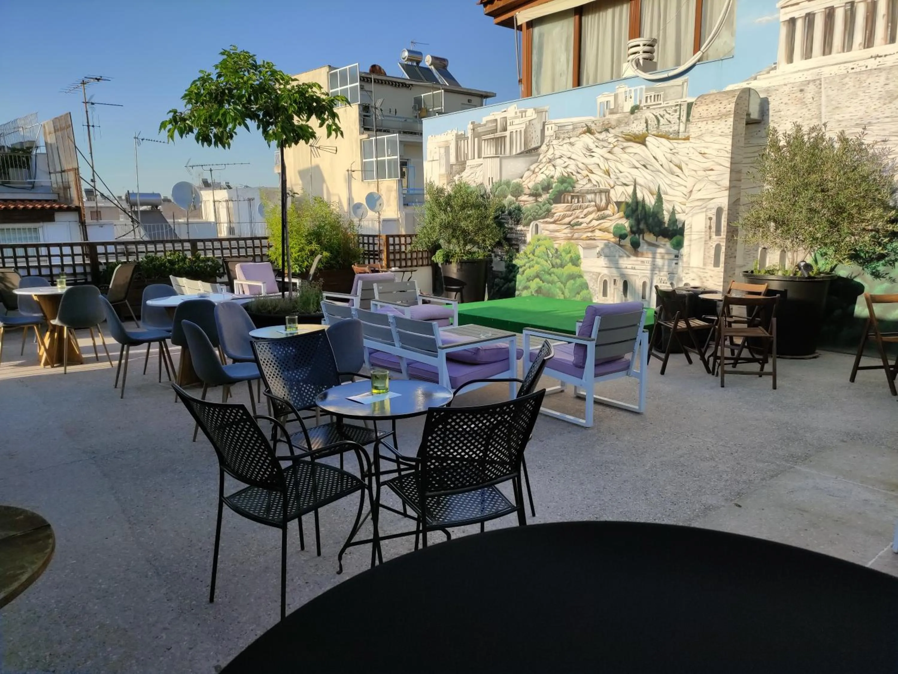 Patio in Be My Guest Athens