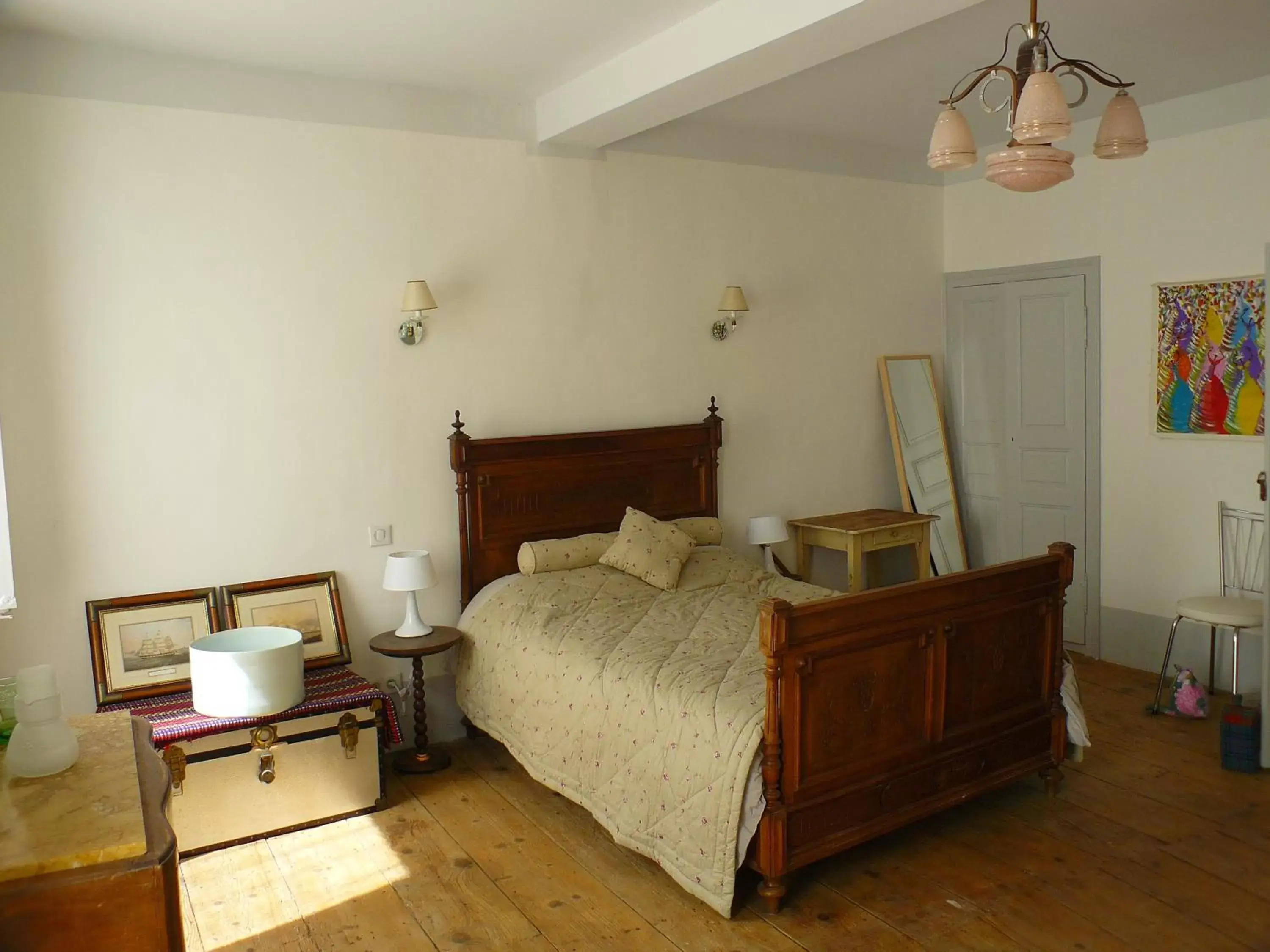 Photo of the whole room, Bed in Nidélice Chambre d'hôtes