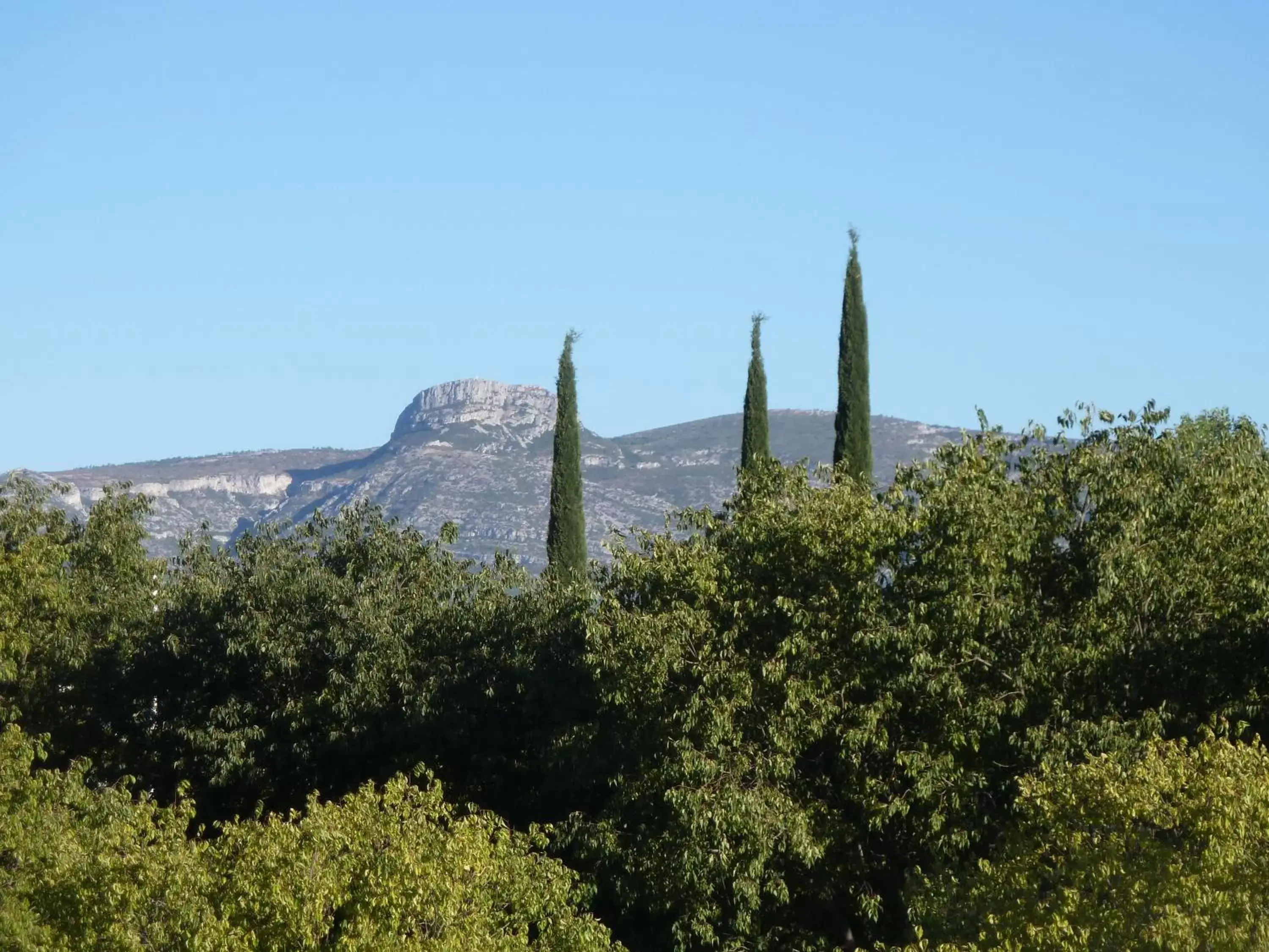 Natural landscape in Best Western Gemenos en Provence