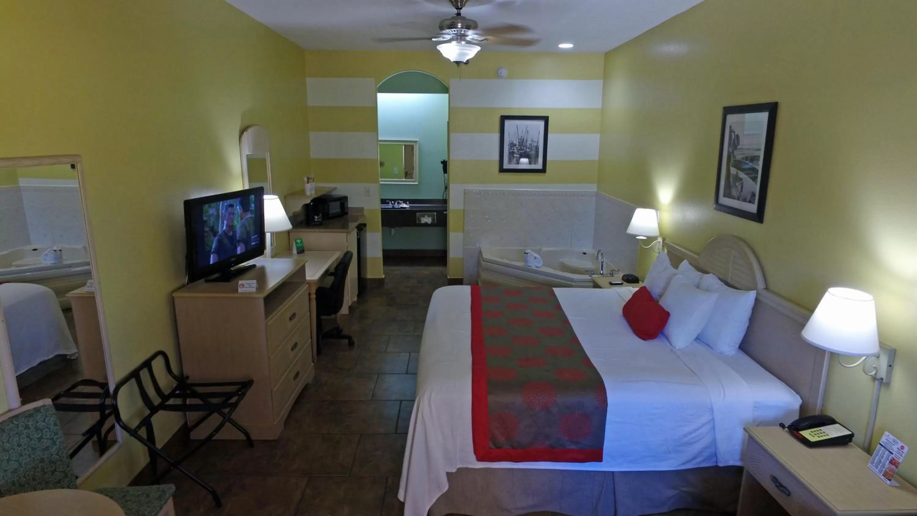 Bed in Ramada by Wyndham & Suites South Padre Island