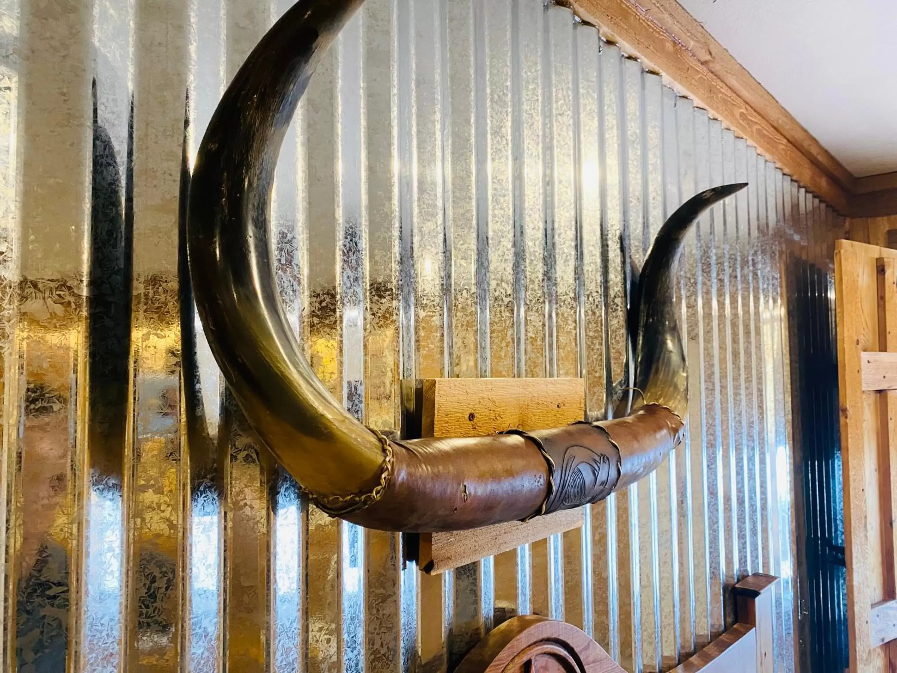 Decorative detail, Seating Area in The Big Texan Motel