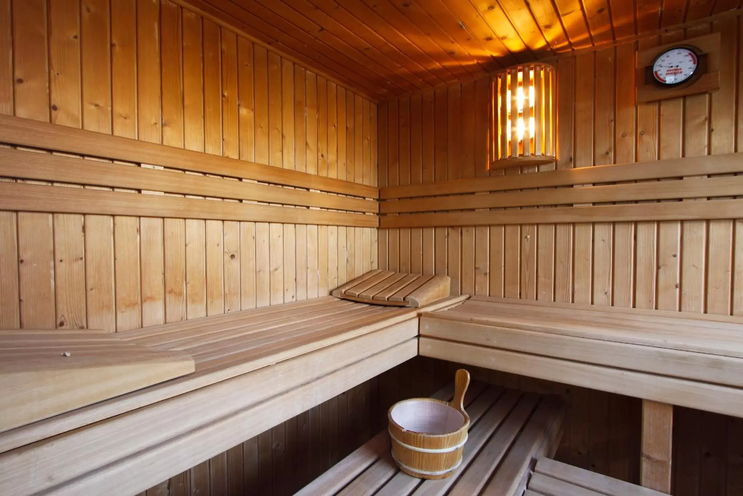 Sauna in El Palauet Royal Suites