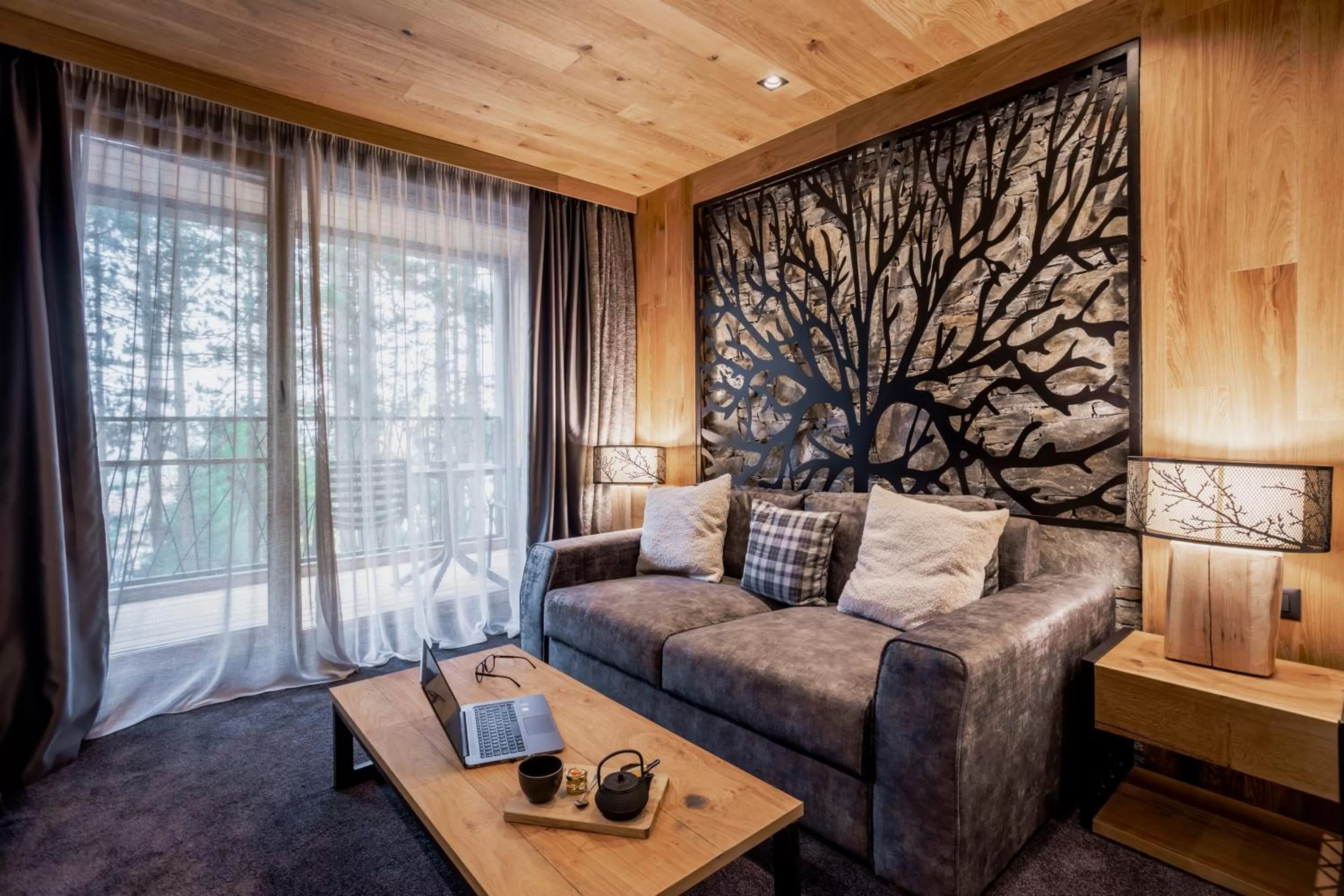 Photo of the whole room, Bed in Kashmir Wellness & SPA Hotel Adults Only