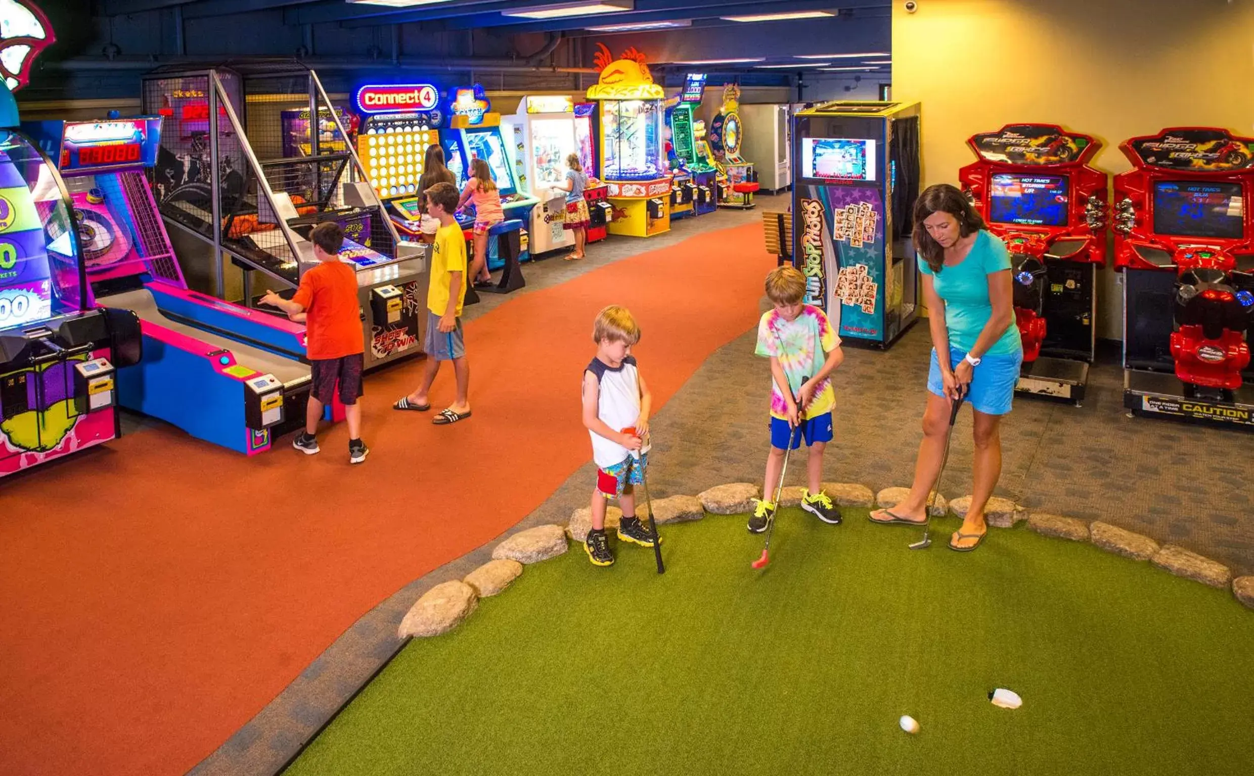 Game Room in Beaver Run Resort