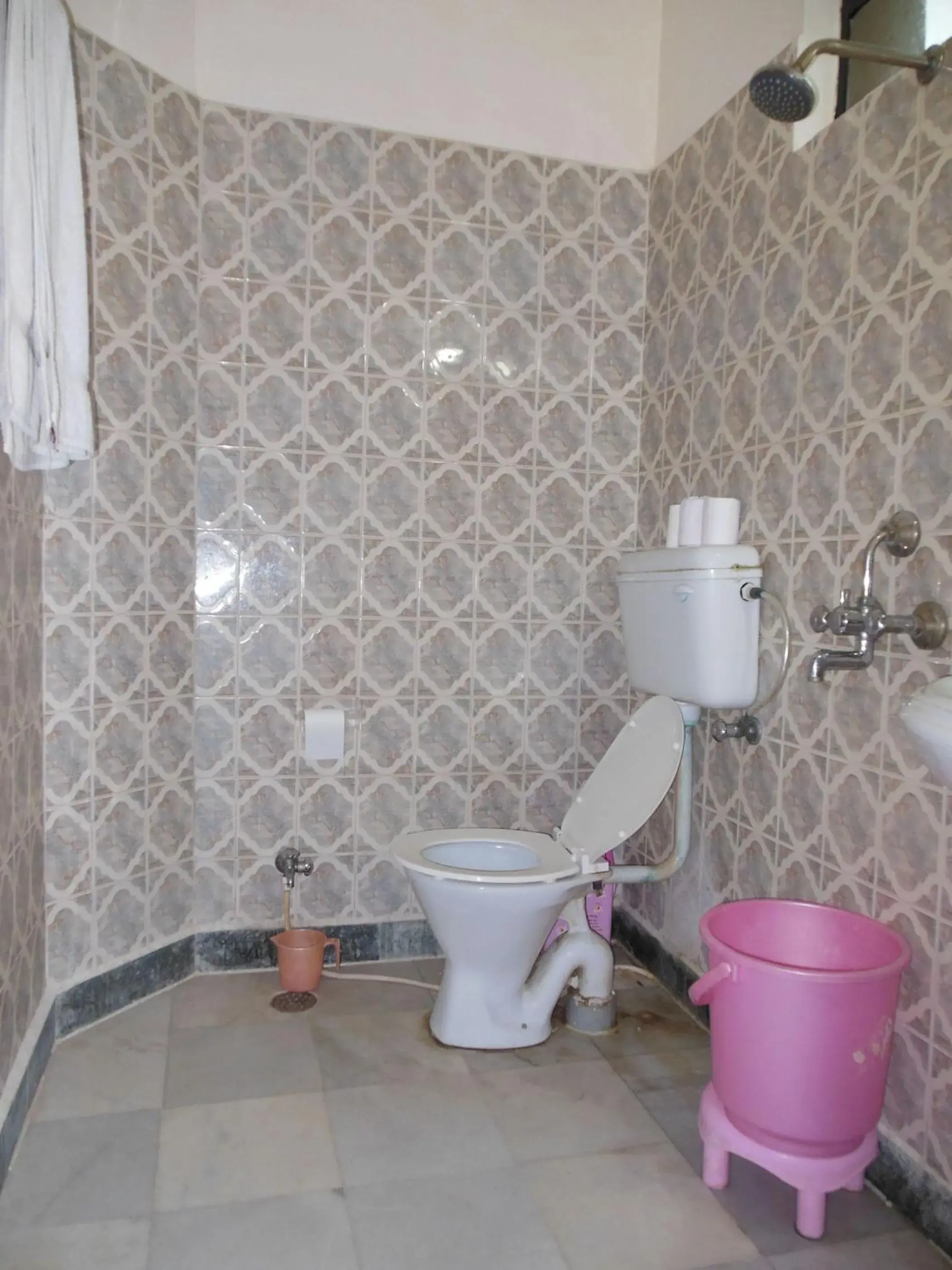 Bathroom in Hotel Taj Plaza, VIP Road, Agra