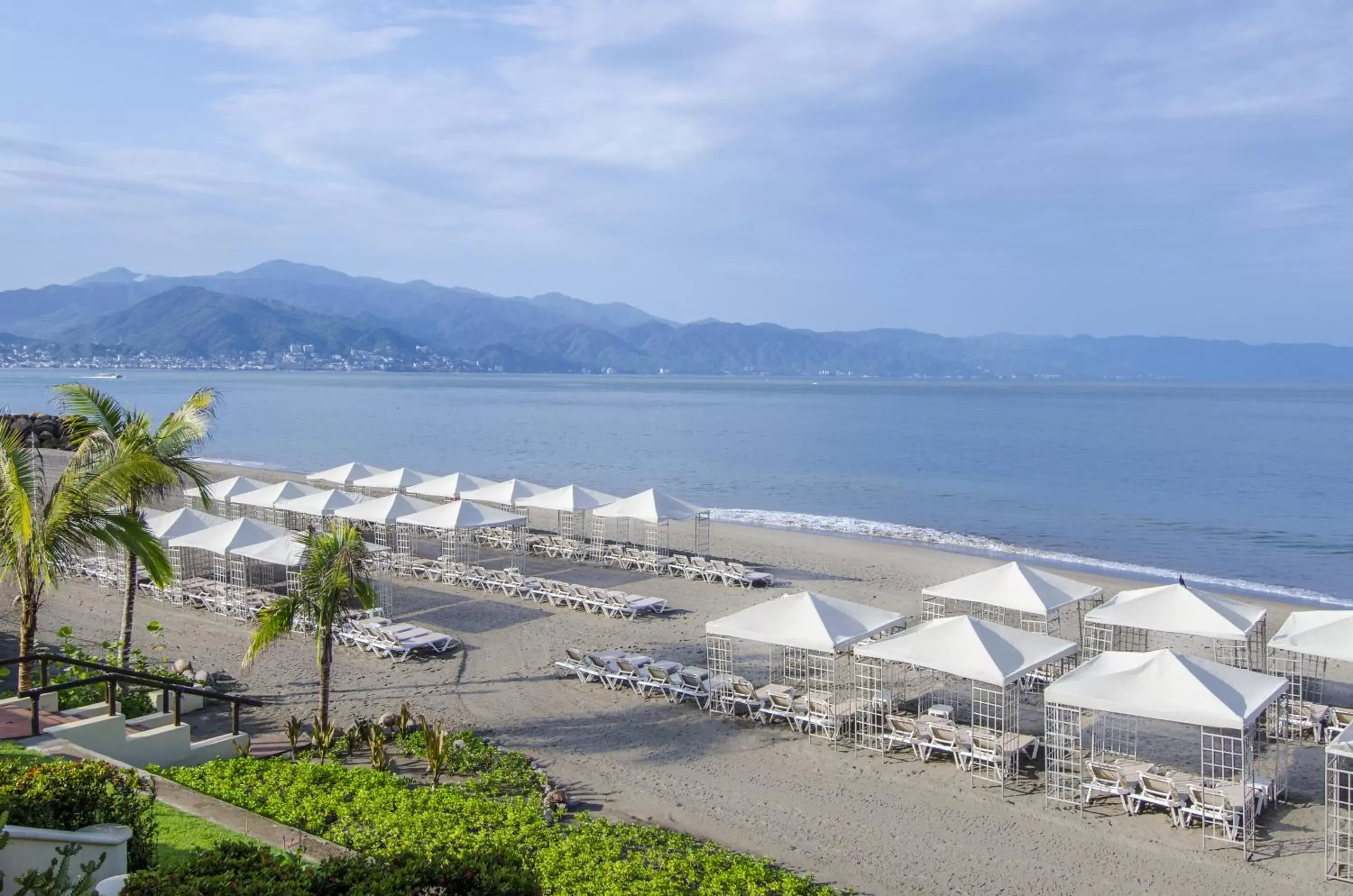 Bird's eye view, Beach in Velas Vallarta Suite Resort All-Inclusive