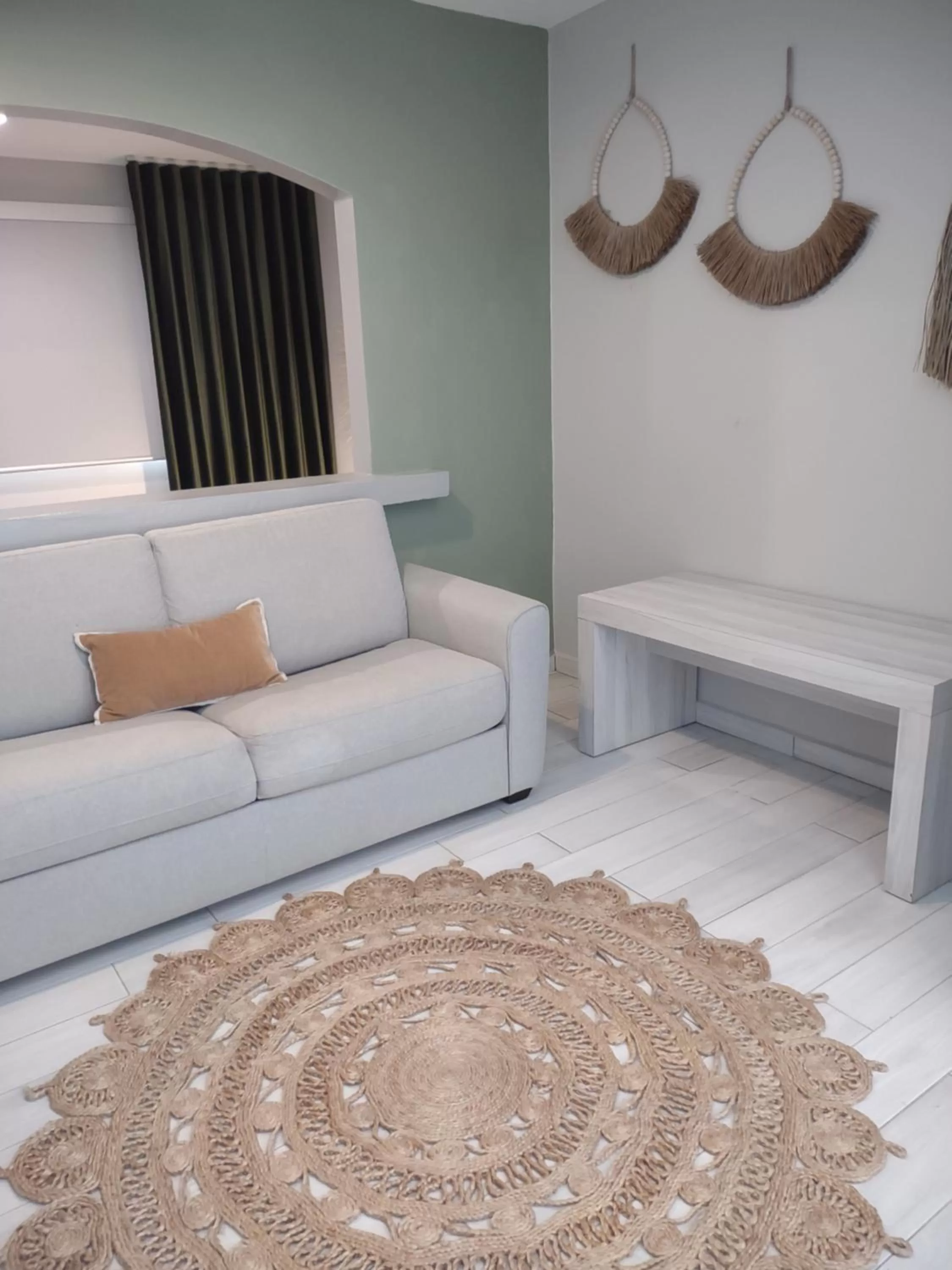 Seating area in Trópica Beach Hotel