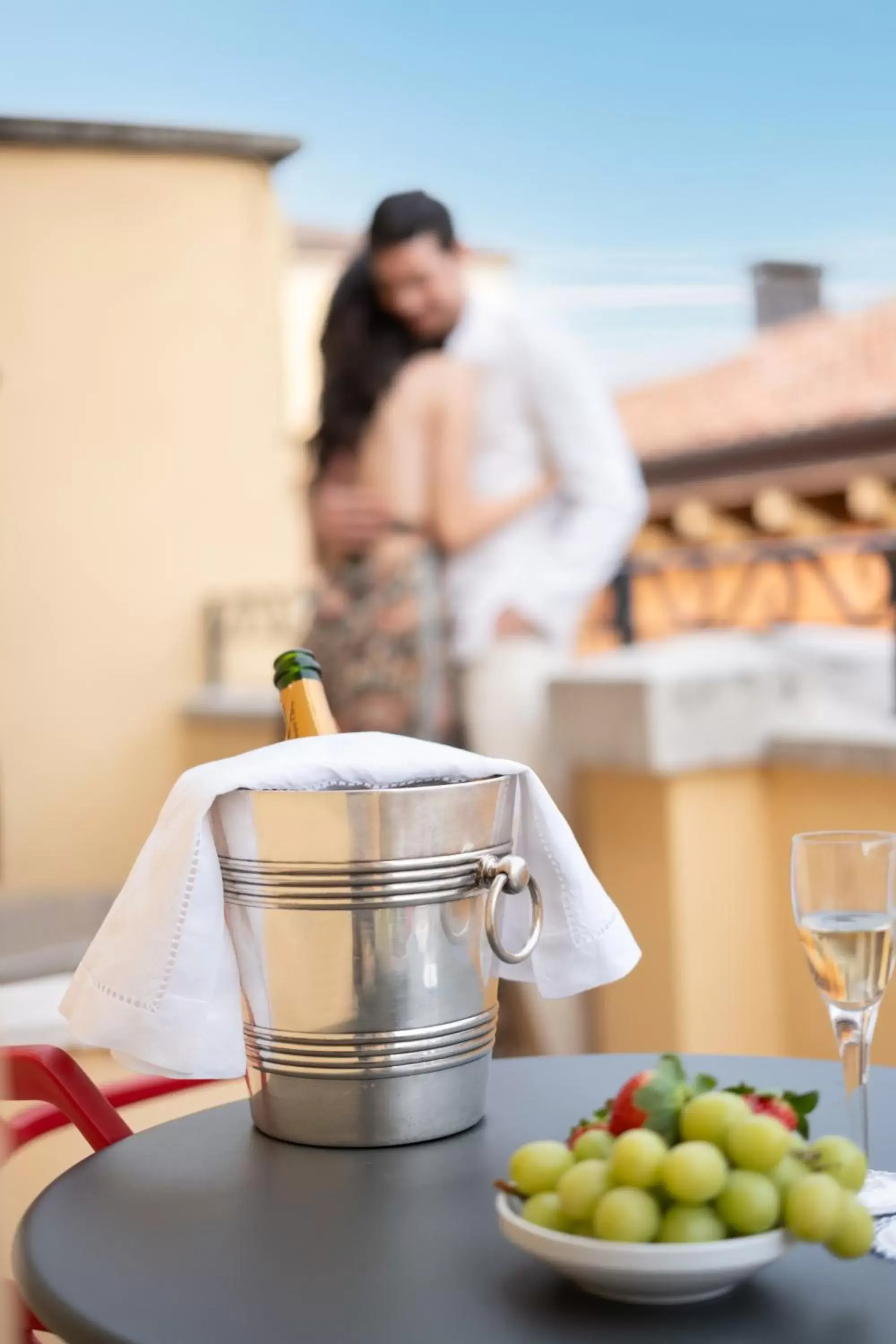 Balcony/Terrace in Hotel Colomba d'Oro