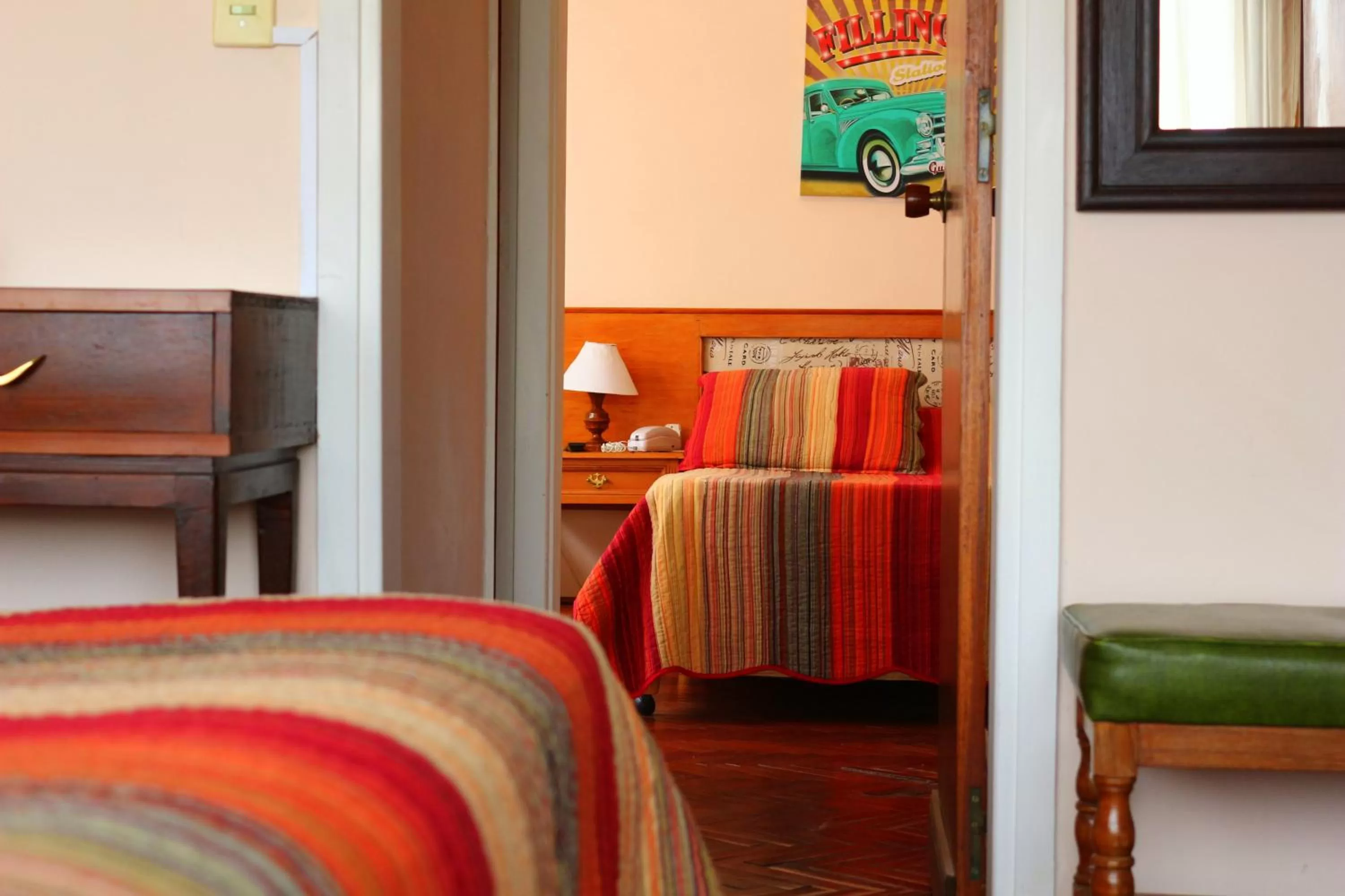 Photo of the whole room, Bed in Hotel San Martin