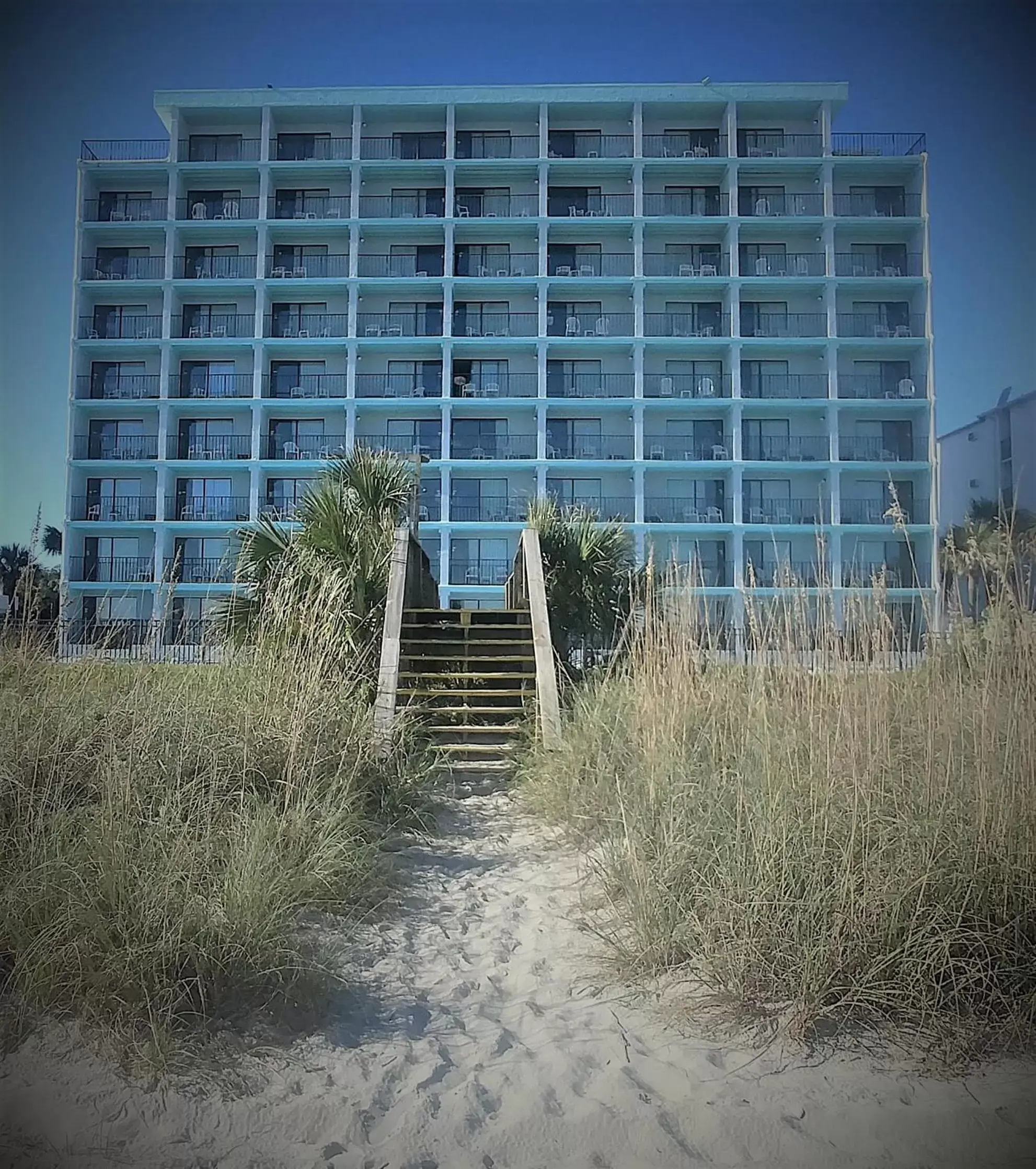 Property Building in Tropical Seas Hotel