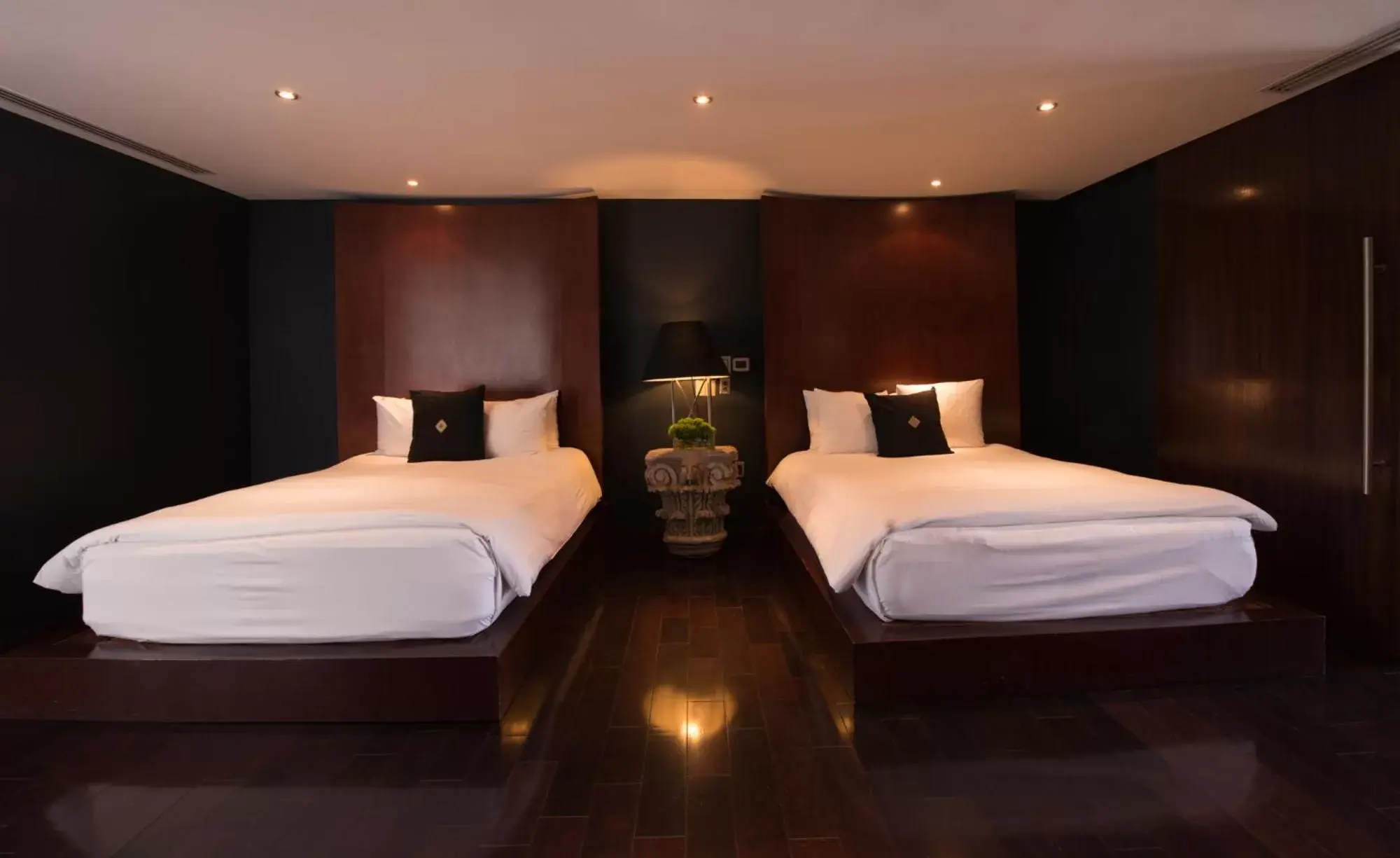 Bed in Demetria Hotel