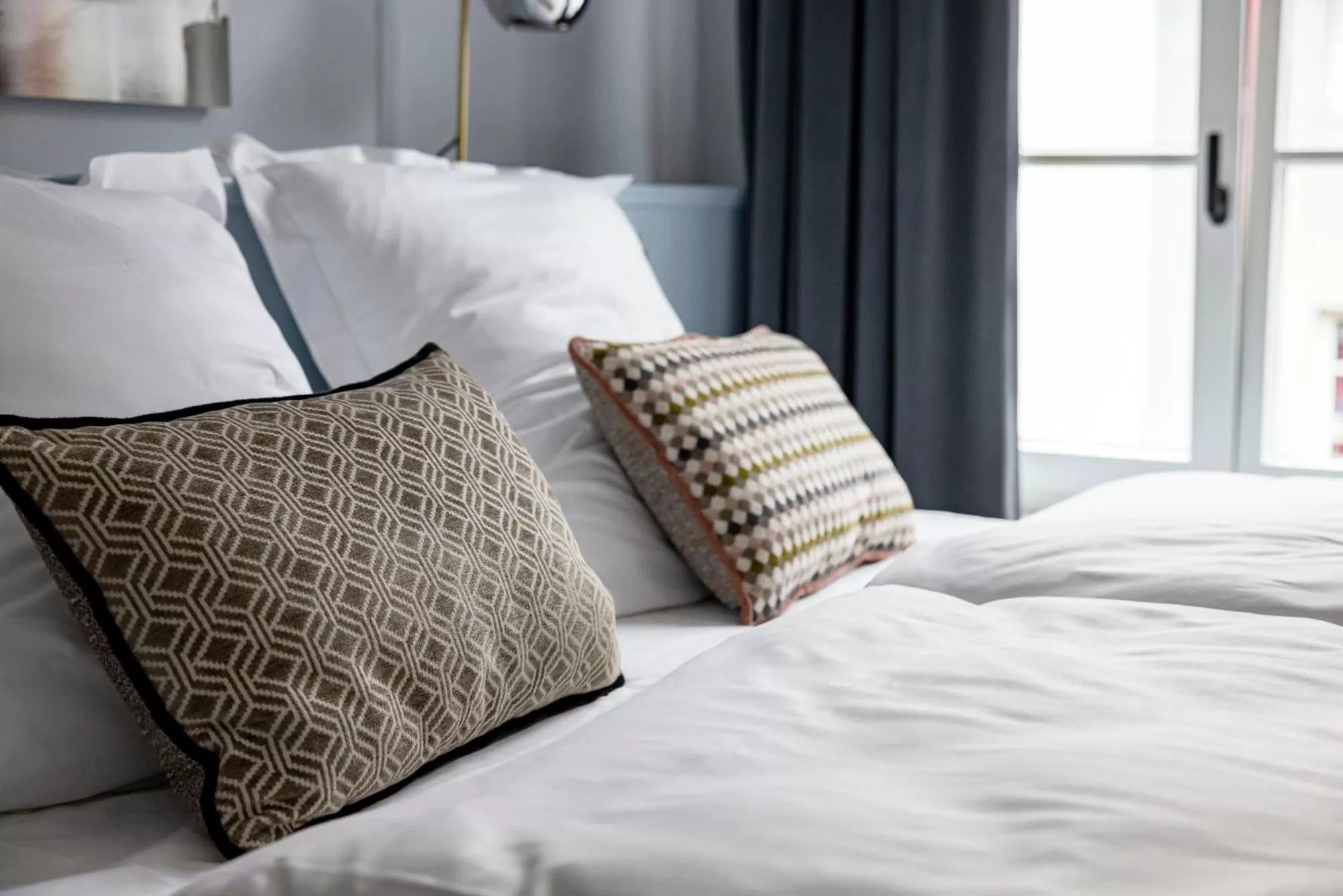 Bed in Boutiquehotel Petuh