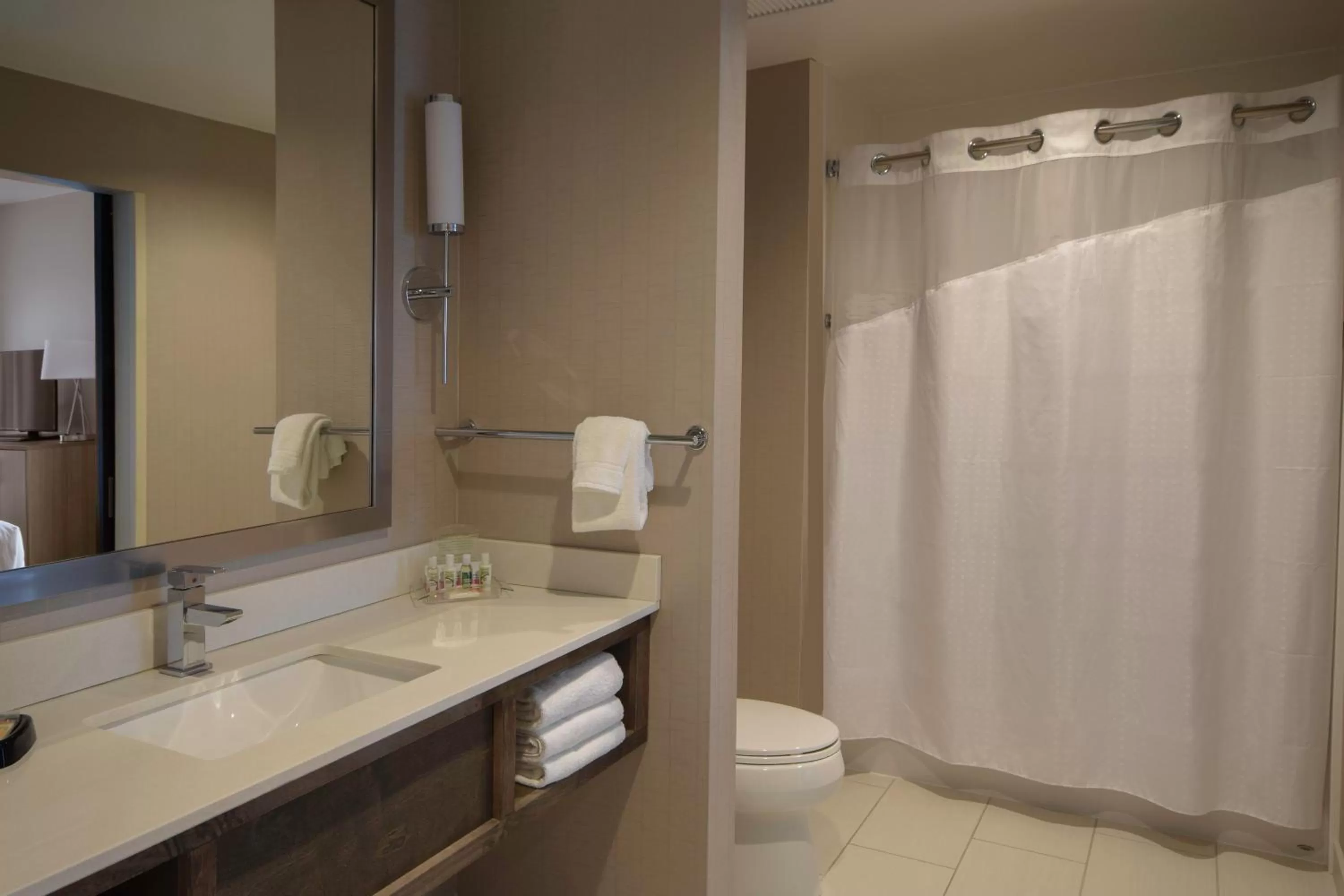 Bathroom in Holiday Inn Cincinnati North West Chester by IHG