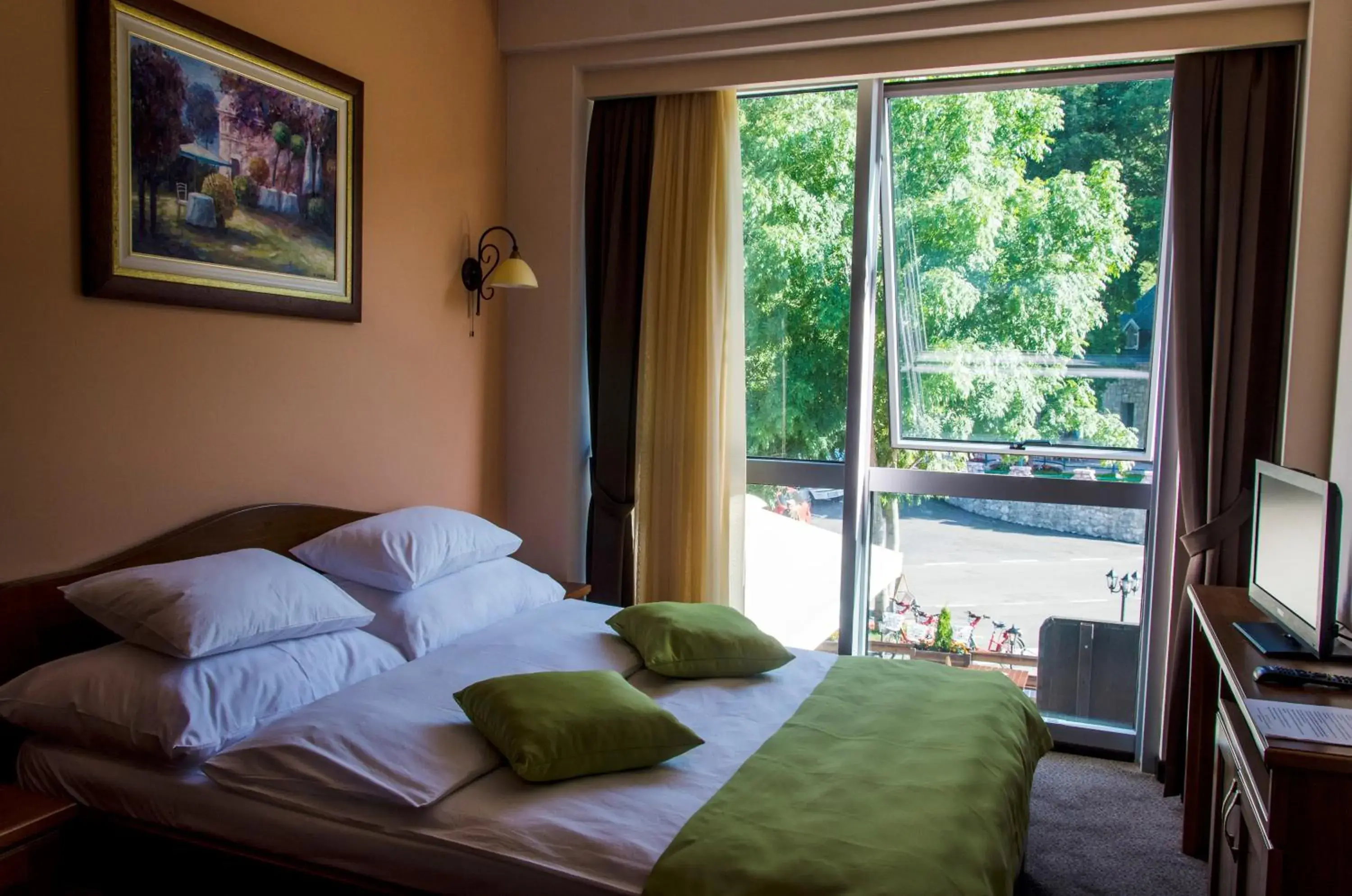 Day, Bed in Hotel Monte Rosa