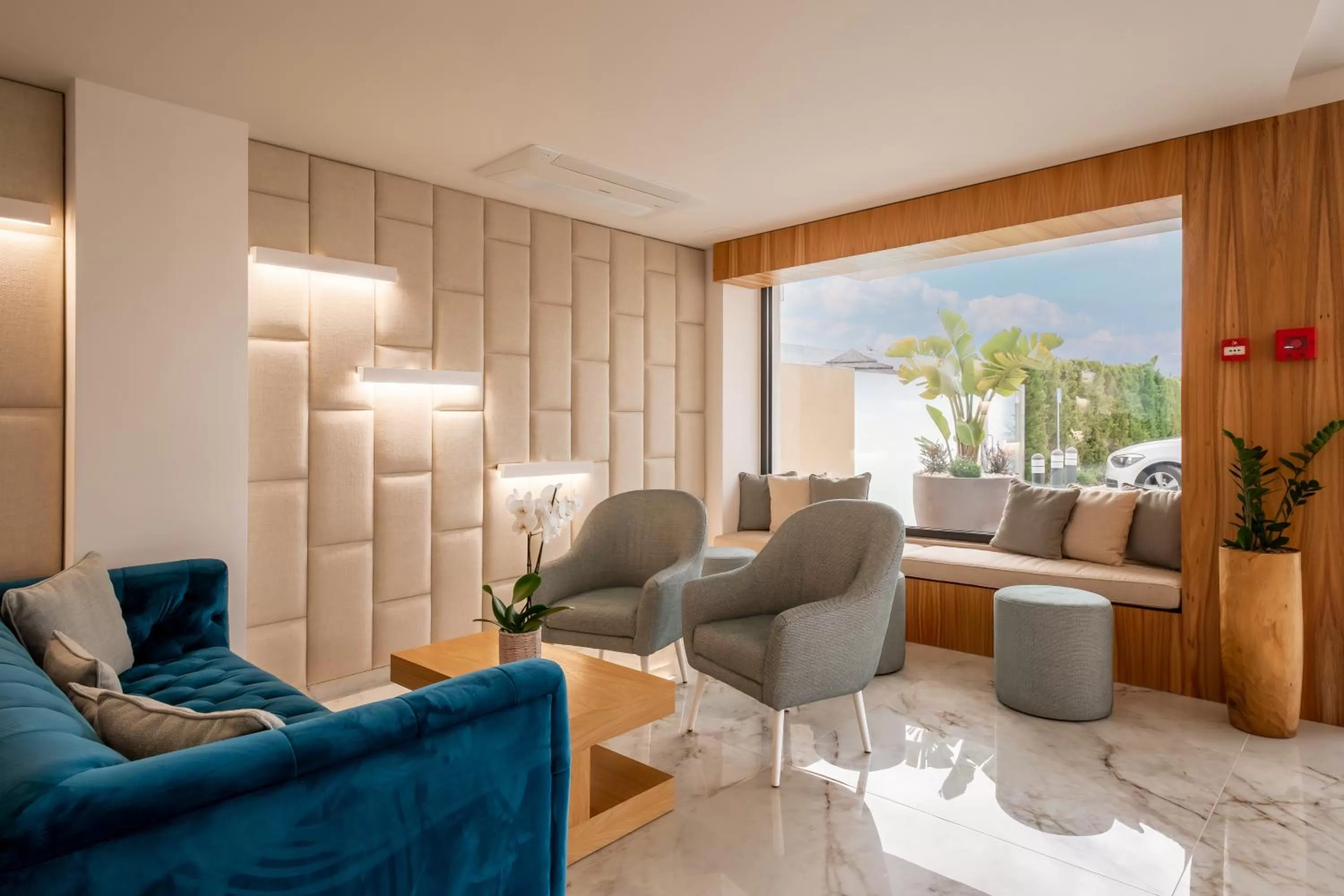 Living room in Lagos Atlantic Hotel