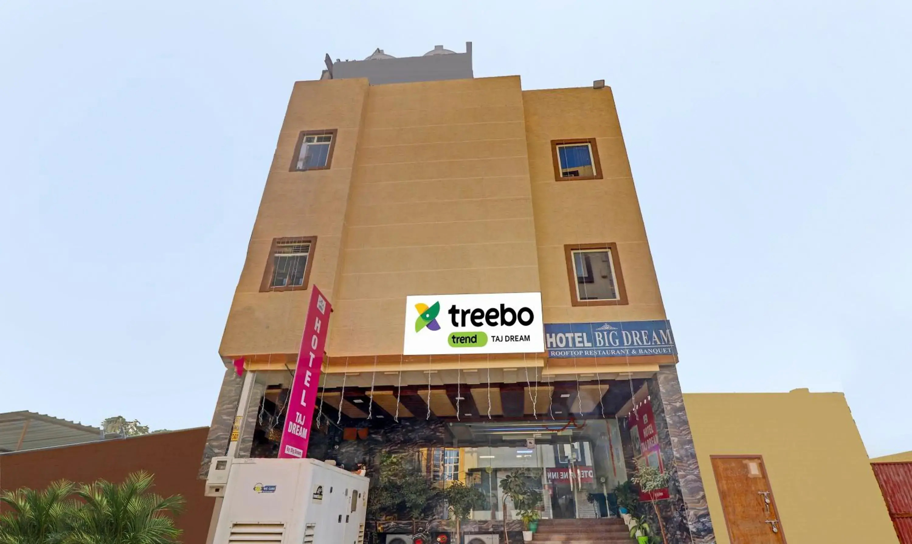 Property Building in Treebo Trend Taj Dream