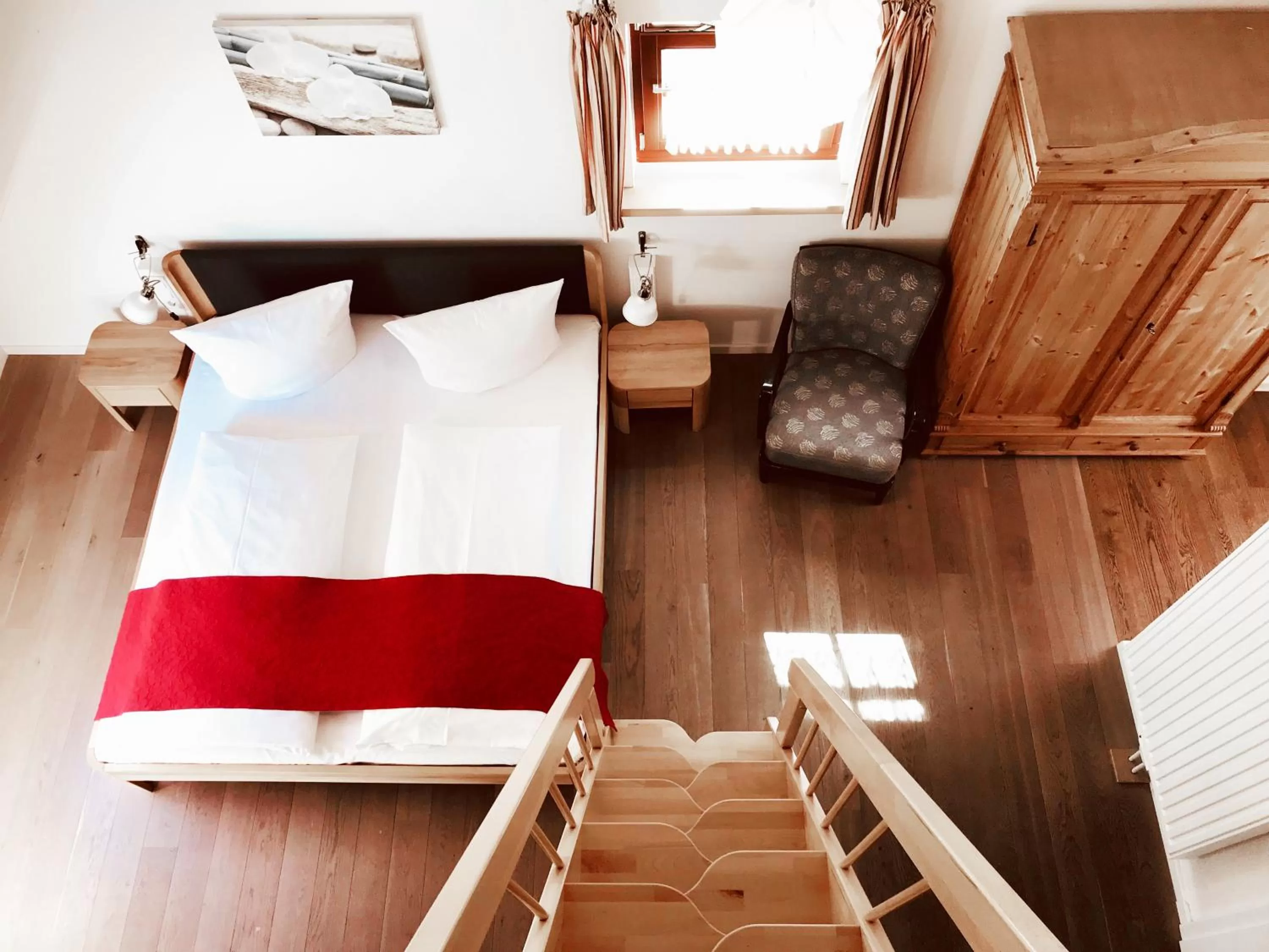 Bedroom, Bed in Brunnenhof Randersacker - das kleine Hotel