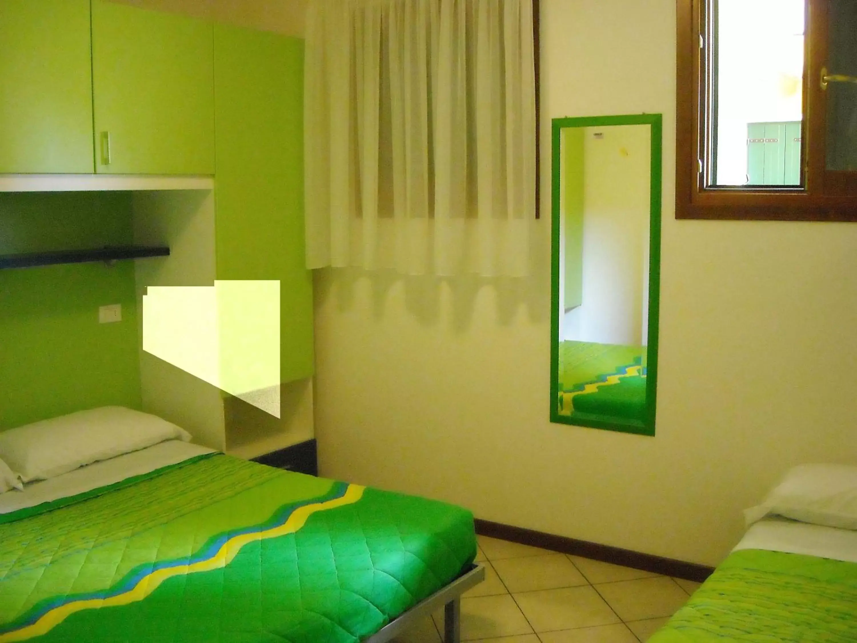 Bed in Villaggio dei Fiori Apart- Hotel 3 Stars - Family Resort