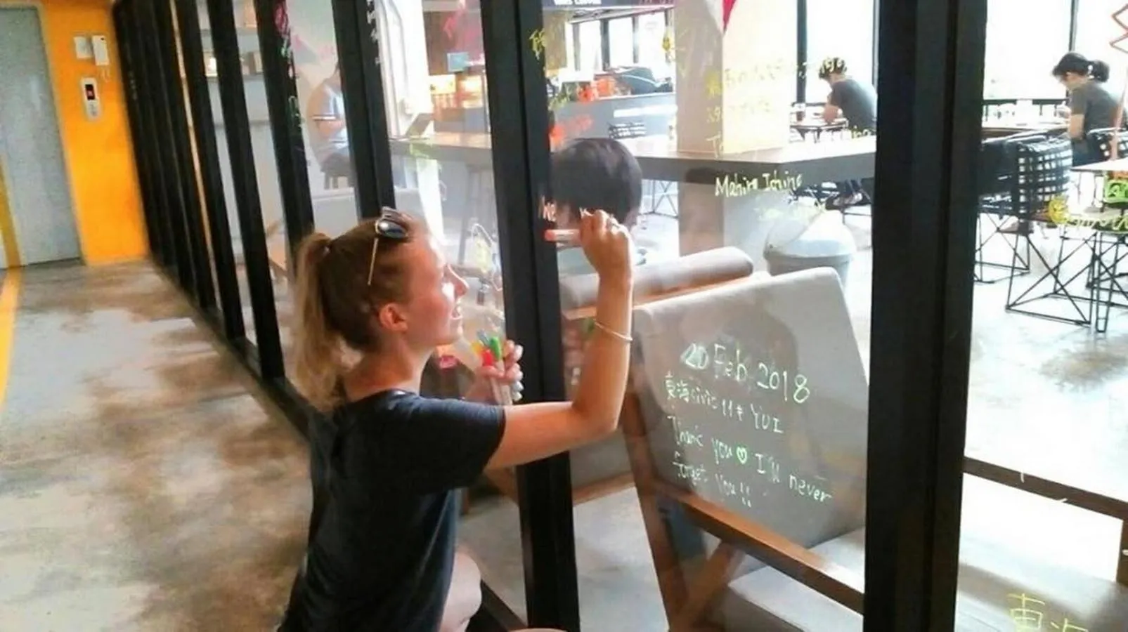 People in Yaks House Hostel