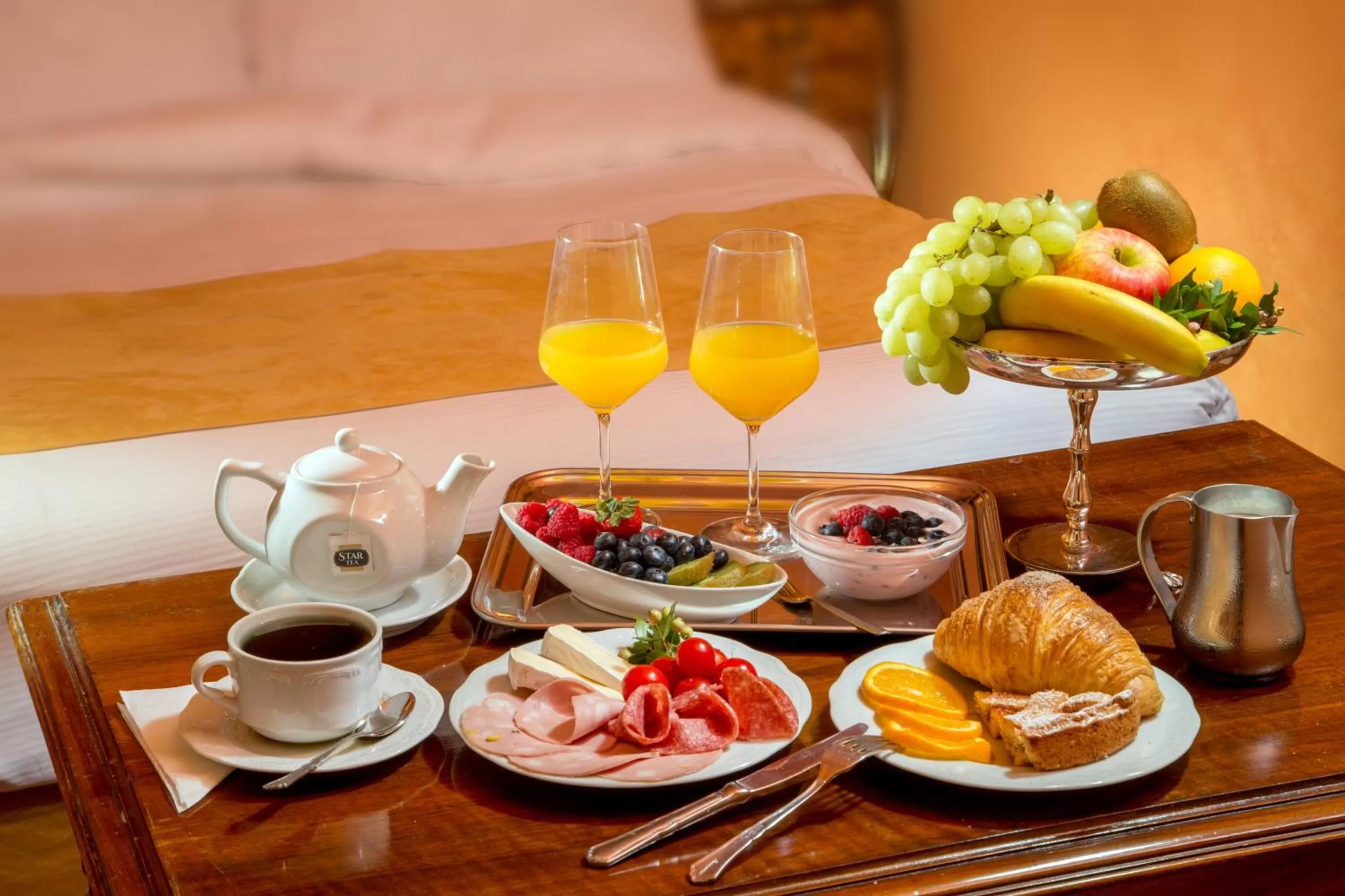 Food and drinks in Boutique Hotel Campo de' Fiori