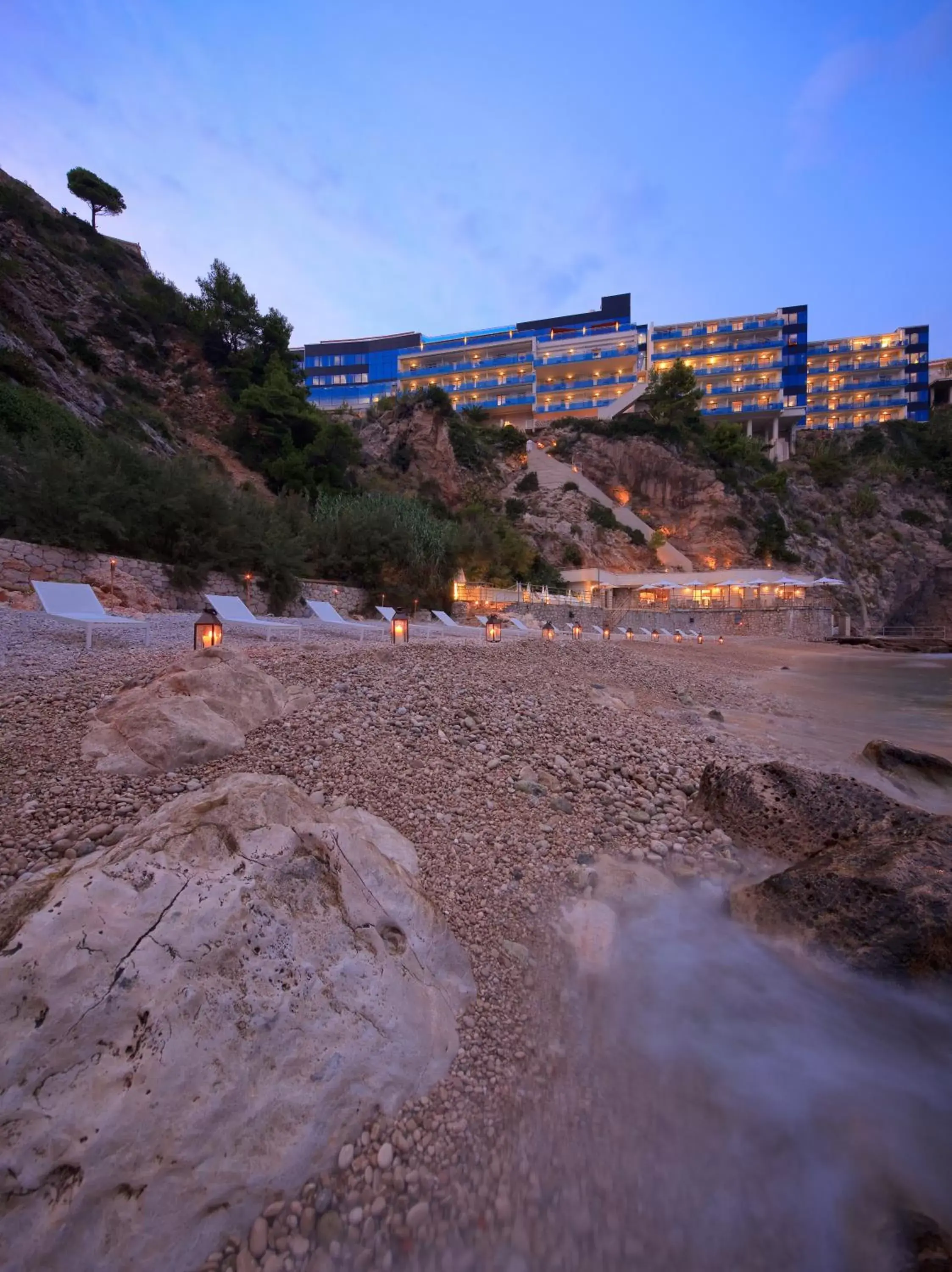 Beach in Hotel Bellevue Dubrovnik