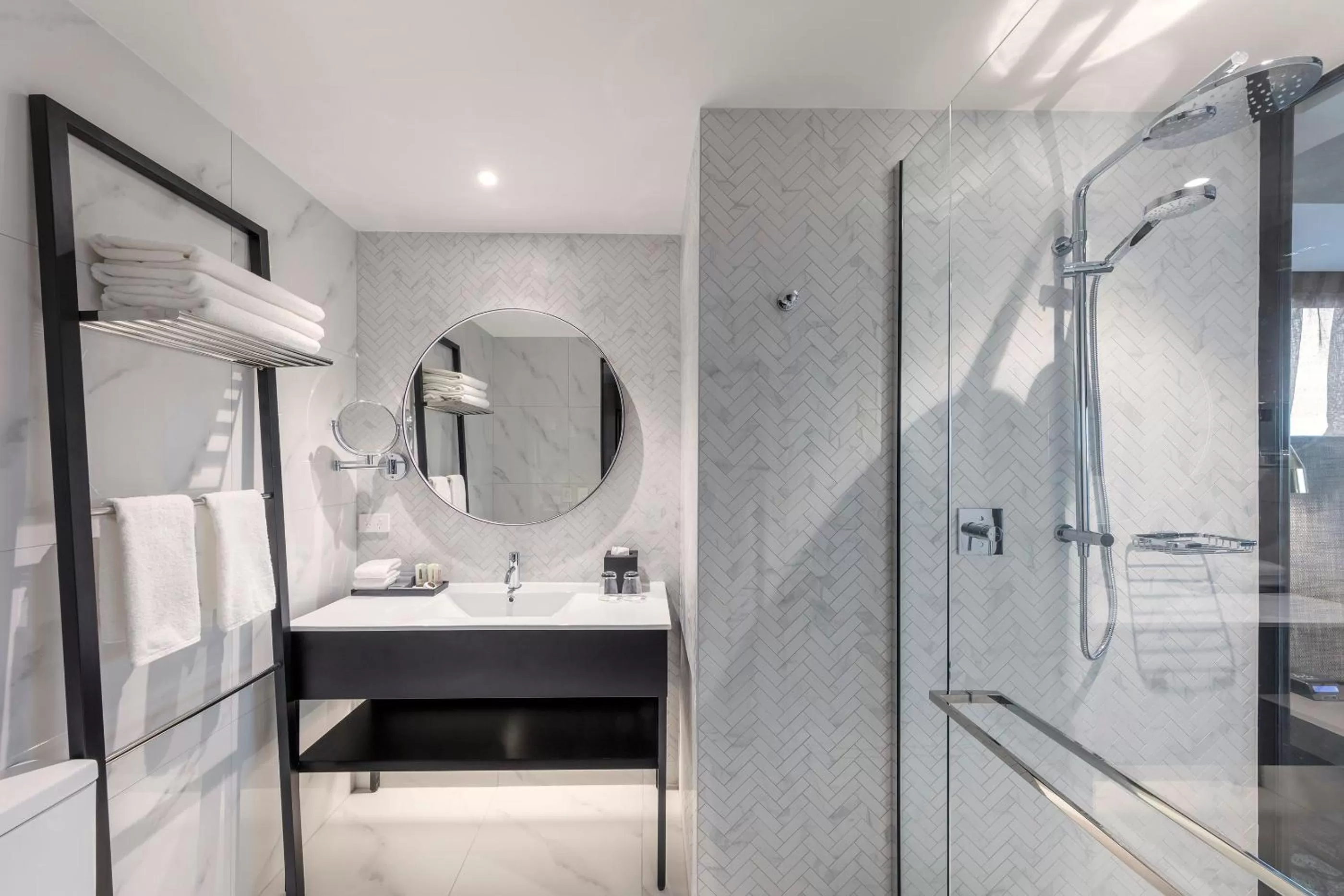 Shower in Crowne Plaza Christchurch by IHG