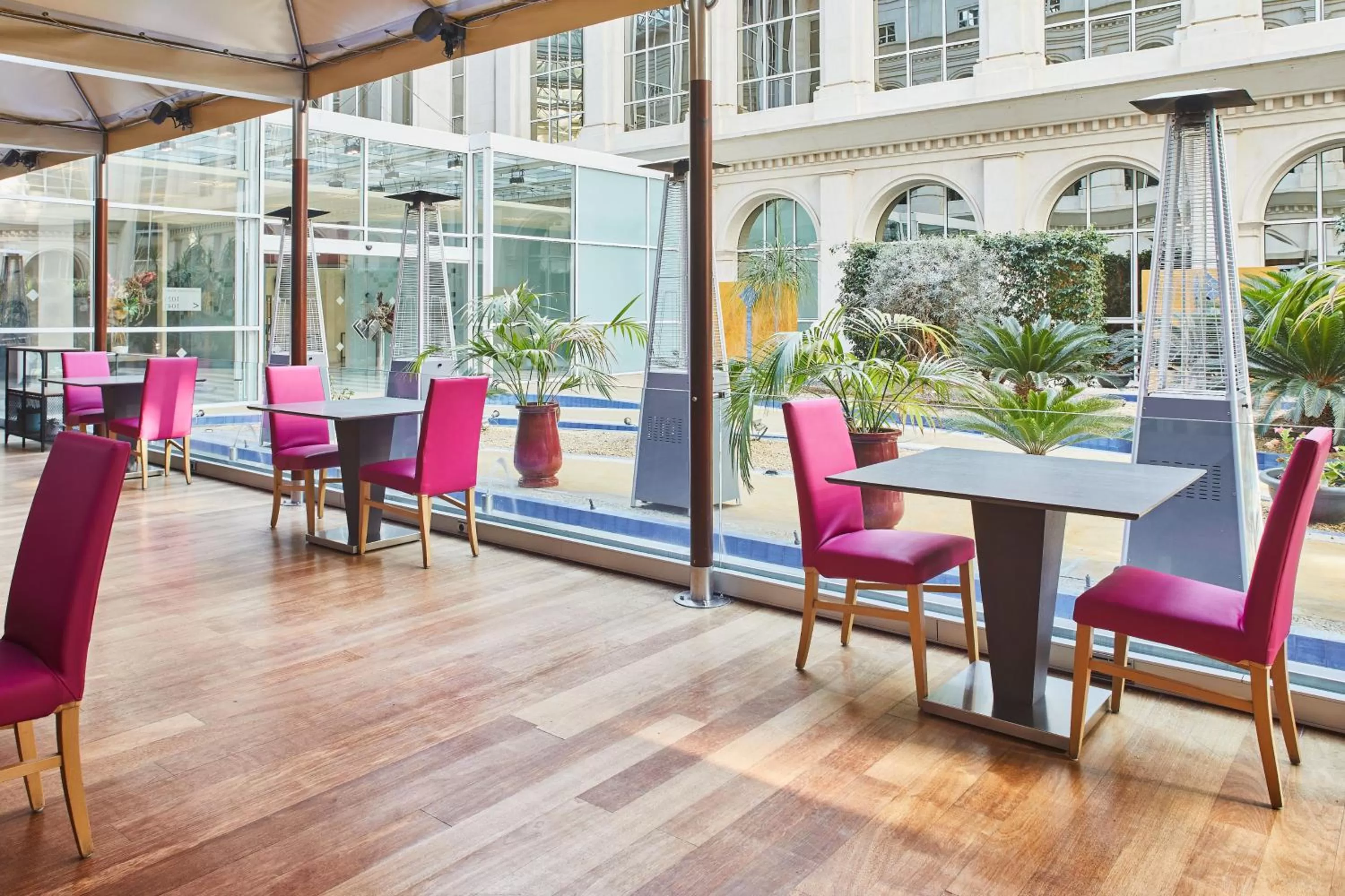 Patio in Silken Al-Andalus Palace