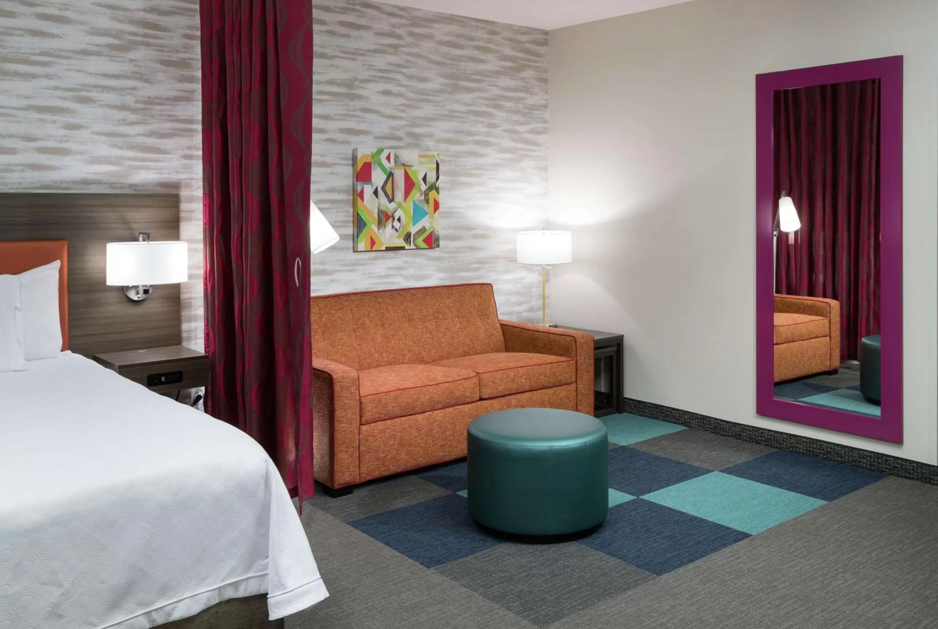 Queen Studio with Two Queen Beds - Hearing Accessible/Non-Smoking in Home2 Suites By Hilton Jacksonville Airport