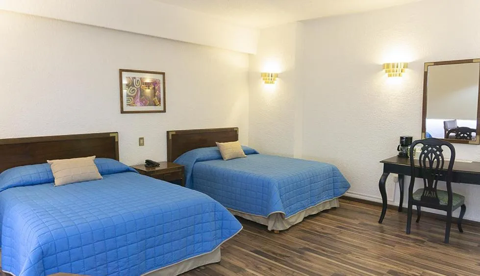 Bed in Hotel Palacio