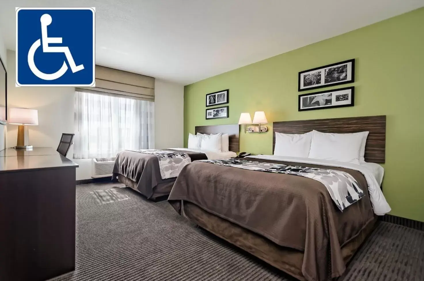 Bedroom in Sleep Inn & Suites - Fort Scott
