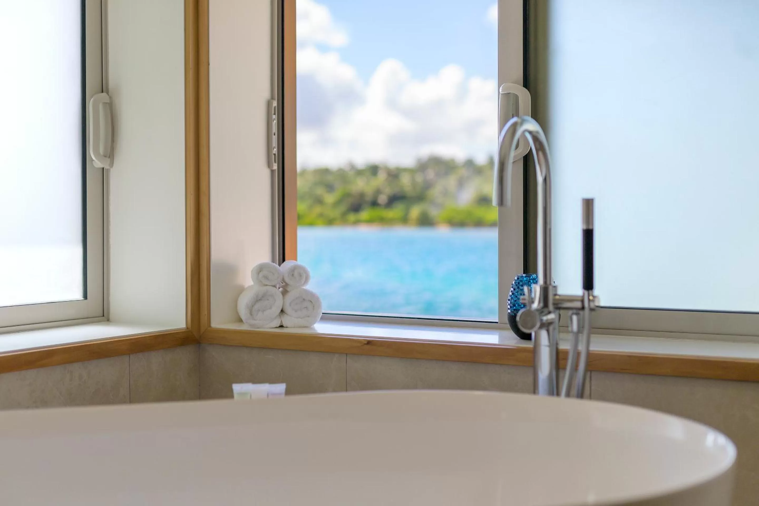 Bathroom in Warwick Le Lagon Resort & Spa, Vanuatu