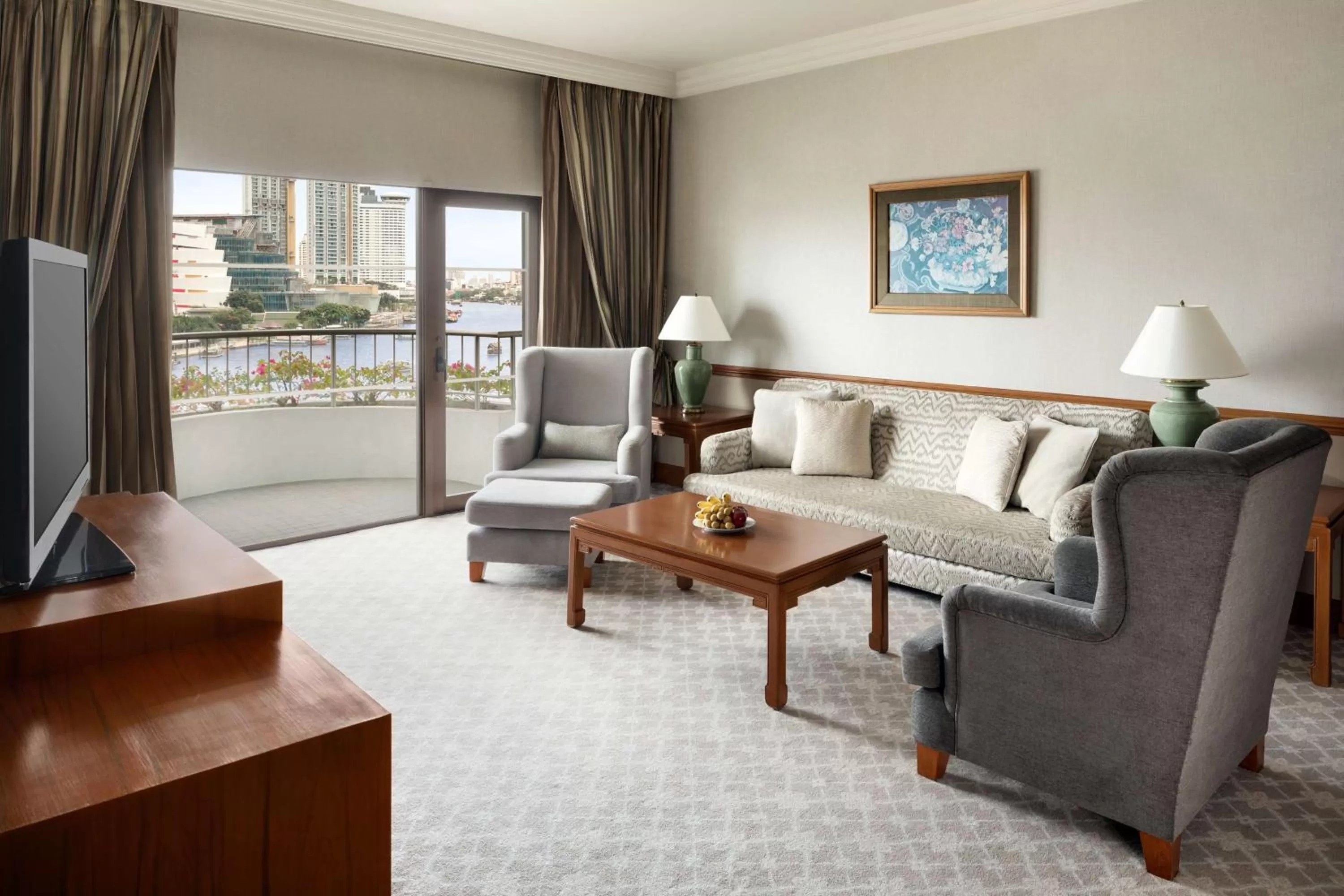 Living room in Shangri-La Bangkok