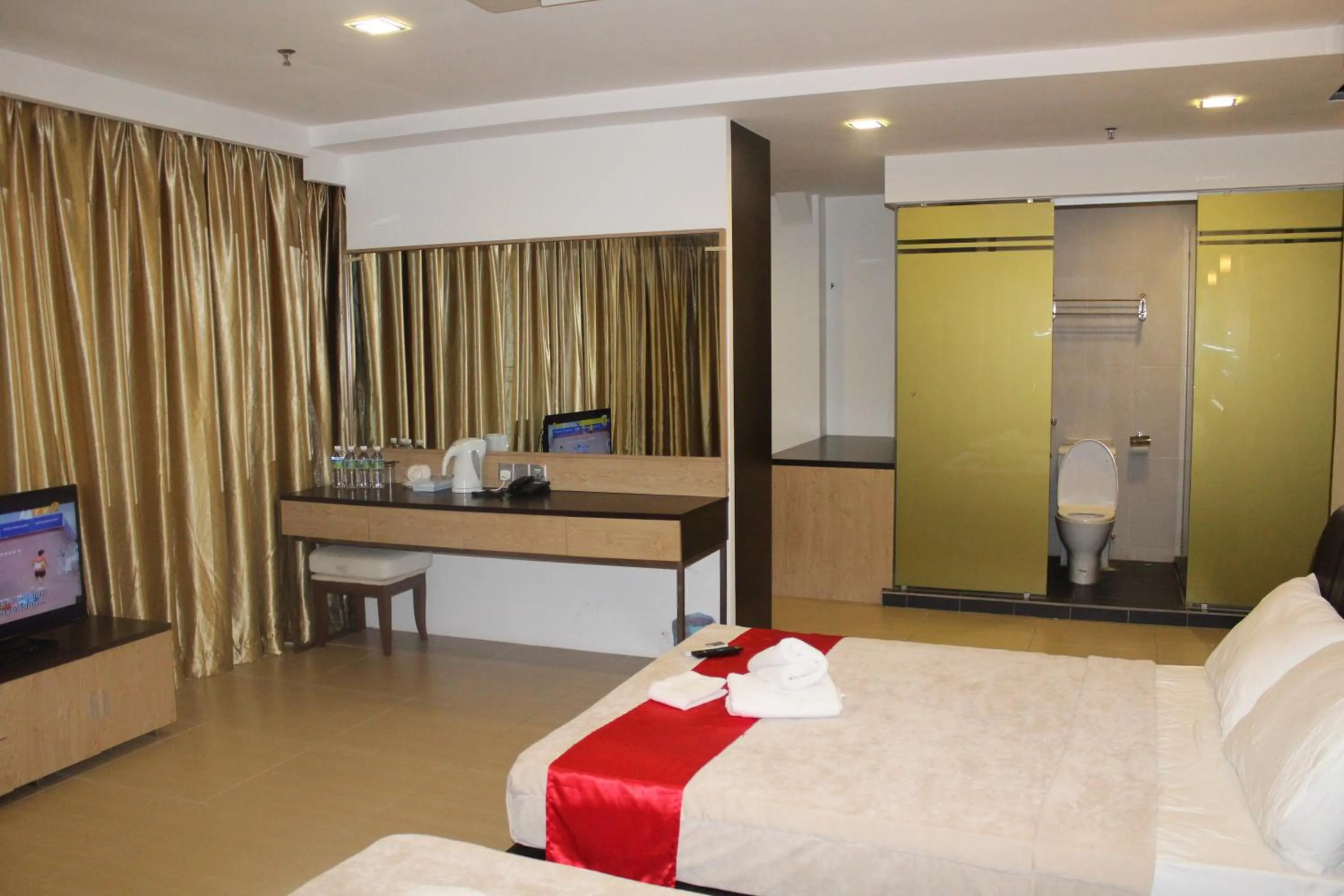 Bed in T Hotel Jalan Tar