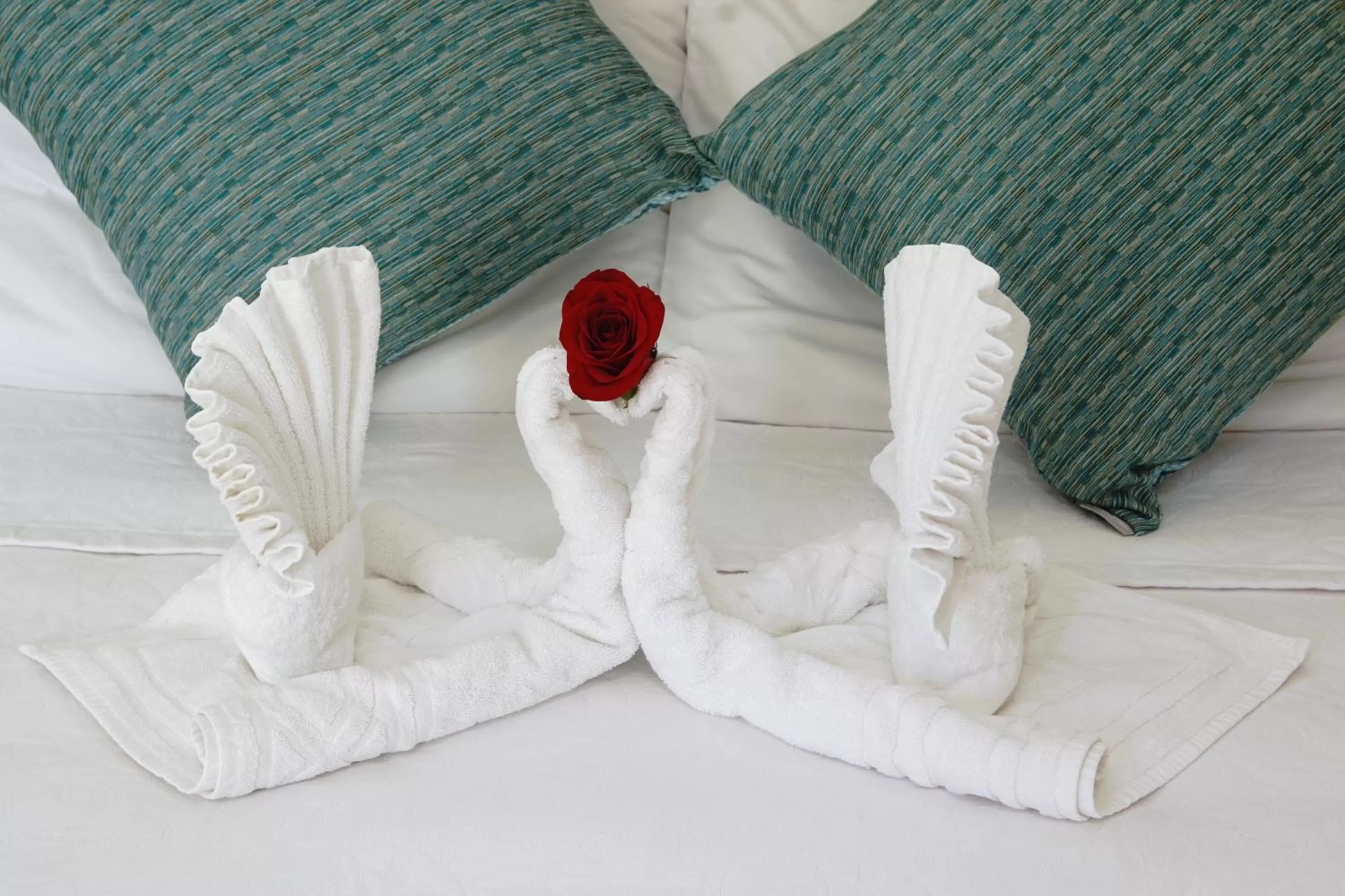 Bed in Los Milagros Hotel