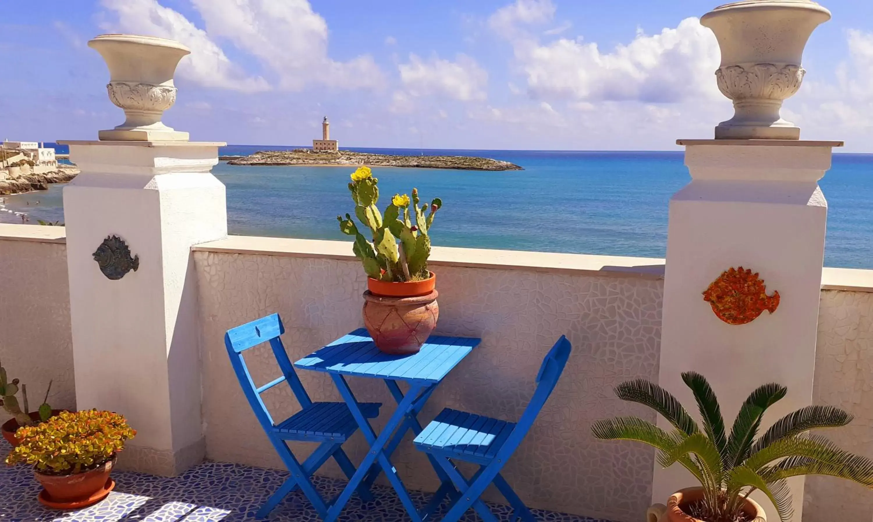 Sea view in B&B Marina Piccola