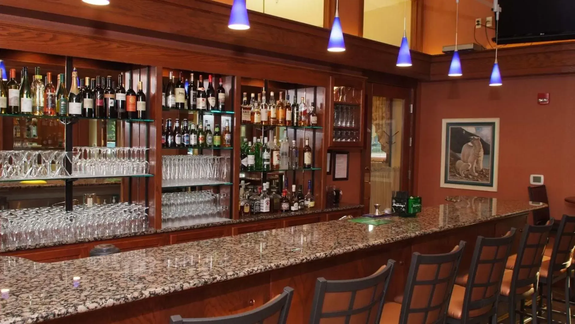 Lounge or bar in The Inn at Ohio Northern University Lounge or bar in The Inn at Ohio Northern University