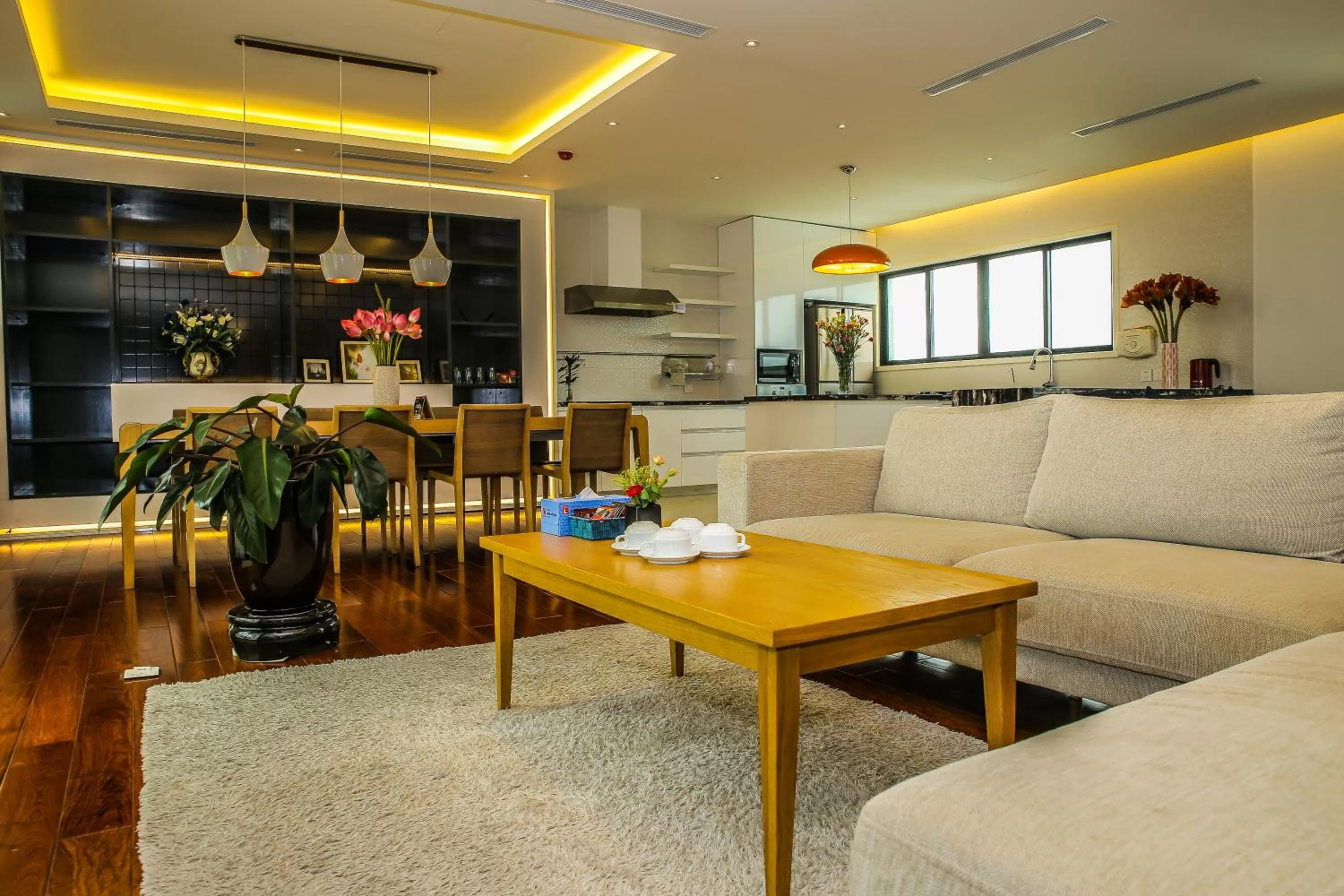 Living room in HNC Premier Hotel & Residences