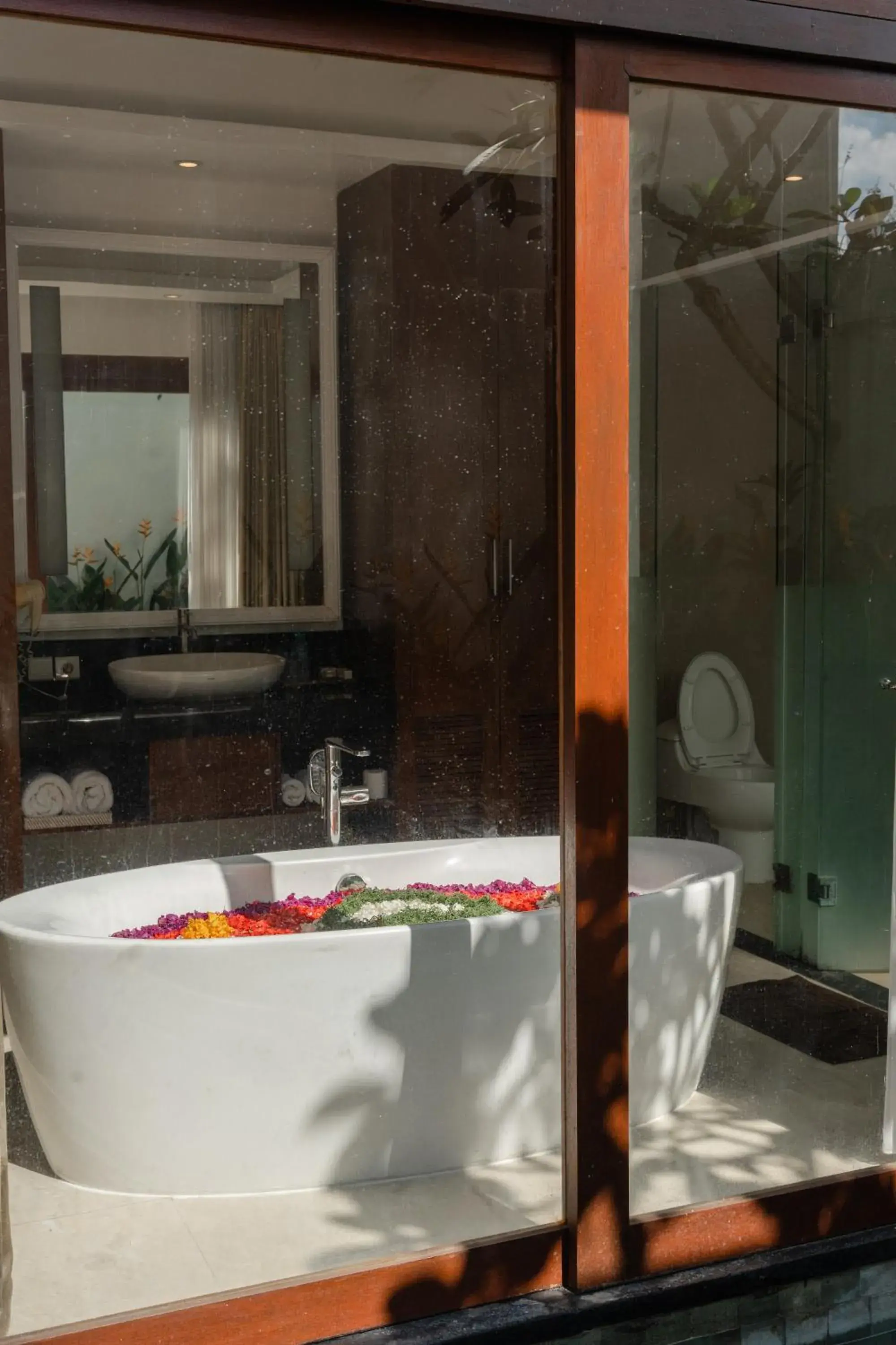 Bathroom in Anari Villas Kuta                                                                         