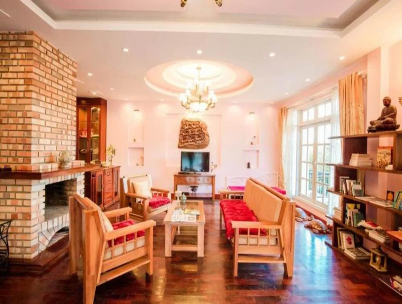 Living room in Dalat Terrasse Des Roses Villa