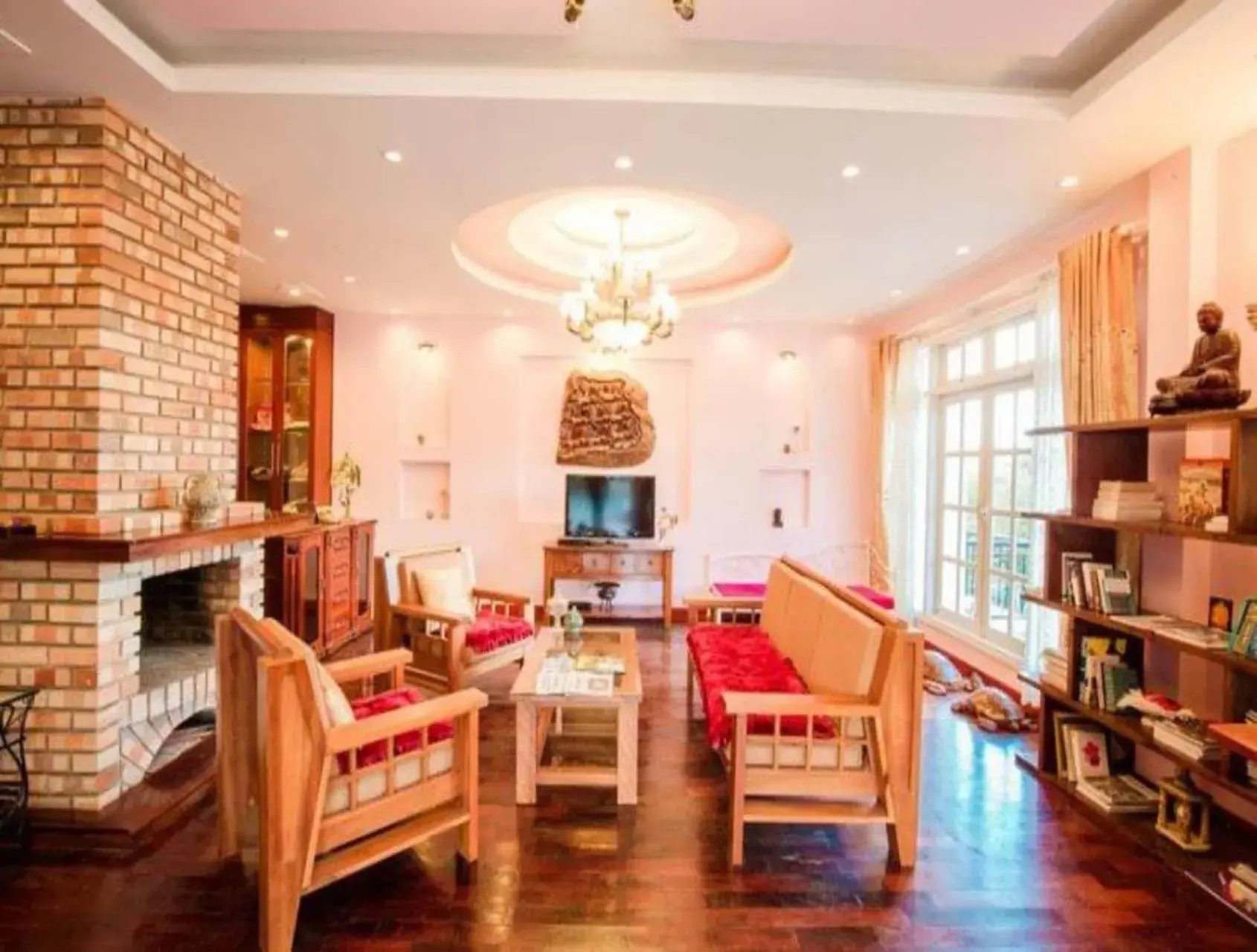 Living room in Dalat Terrasse Des Roses Villa Living room in Dalat Terrasse Des Roses Villa