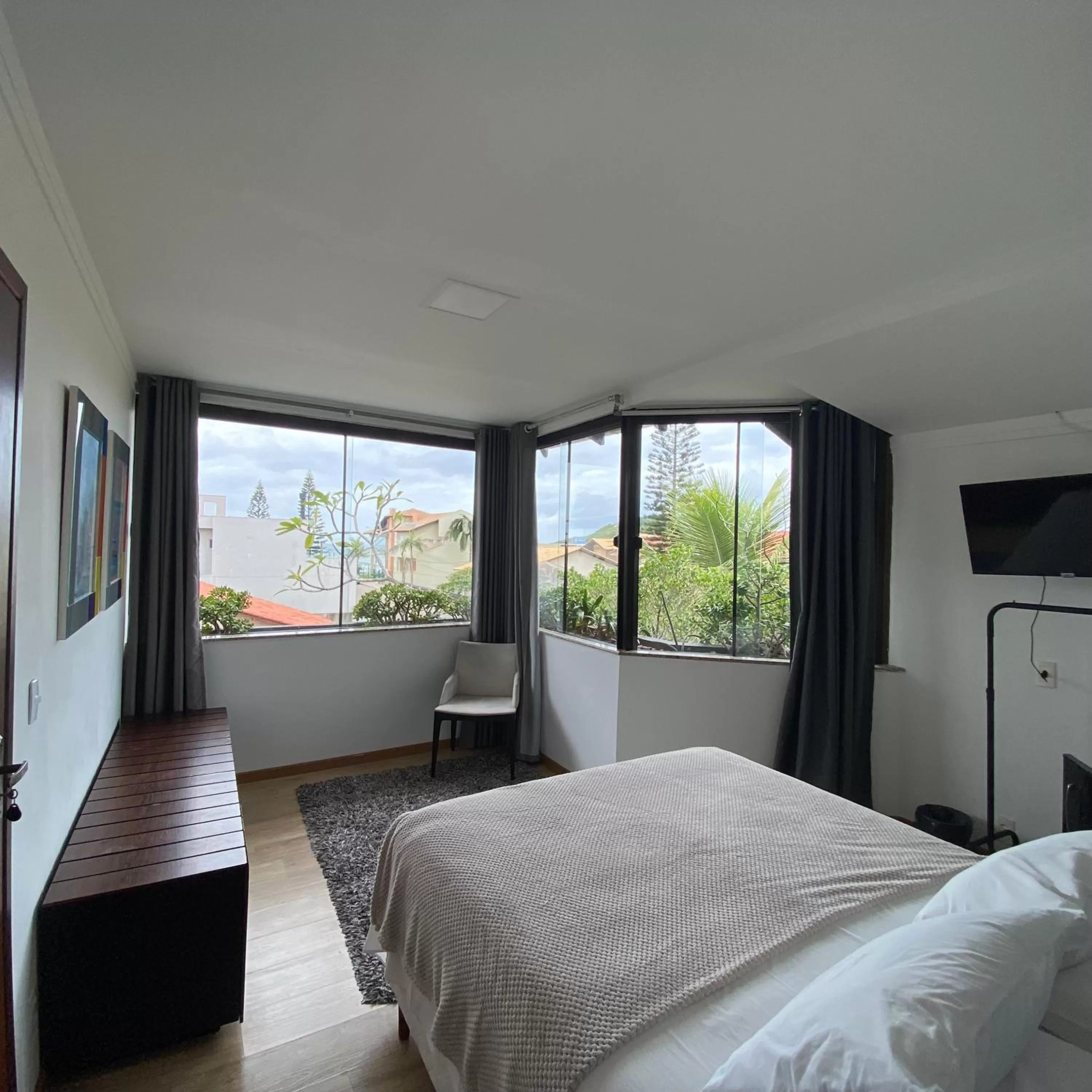 Bed in Pousada Casa da Praia