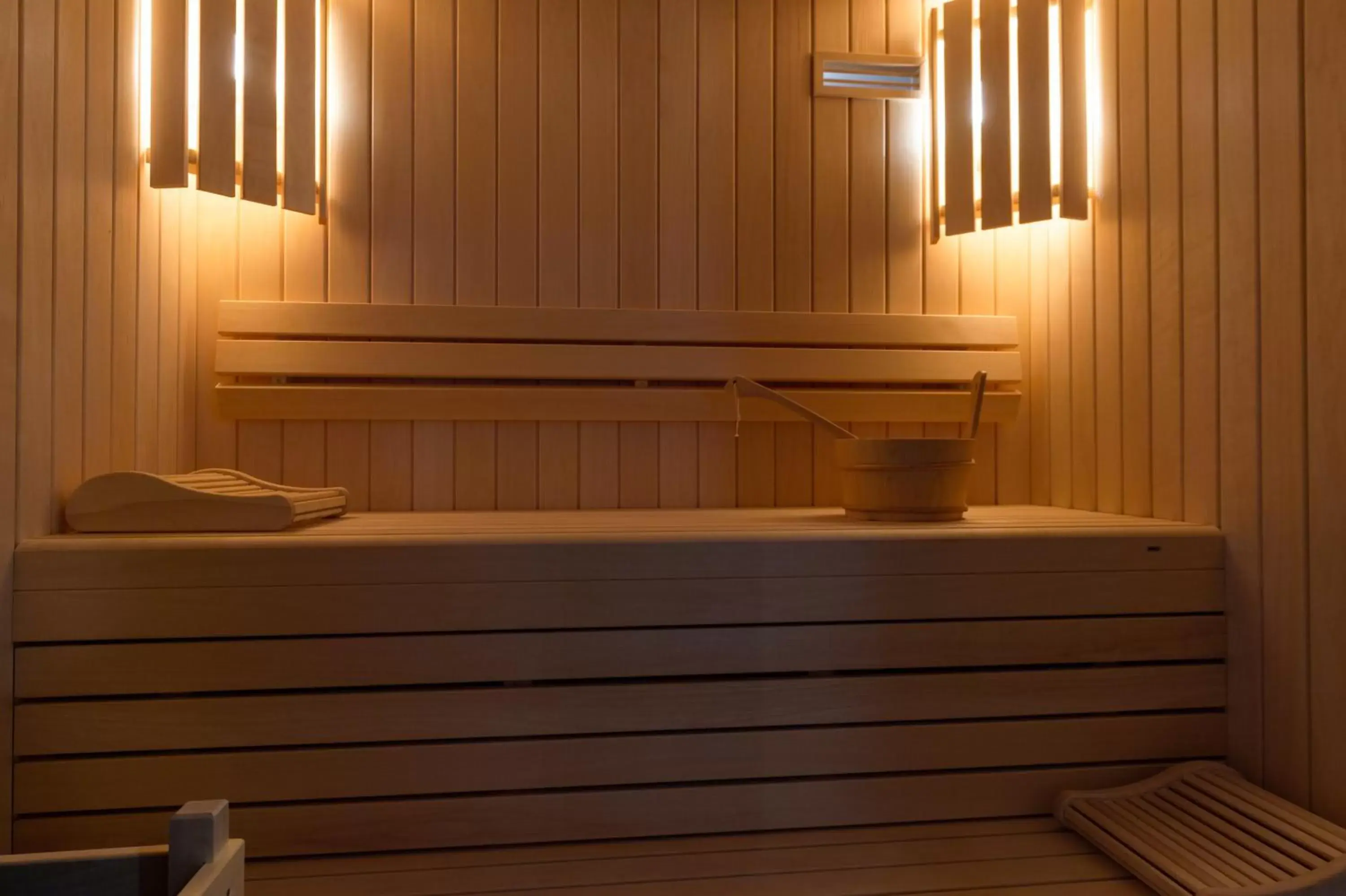 Sauna in Hôtel Ginkgo - SPA Biloba