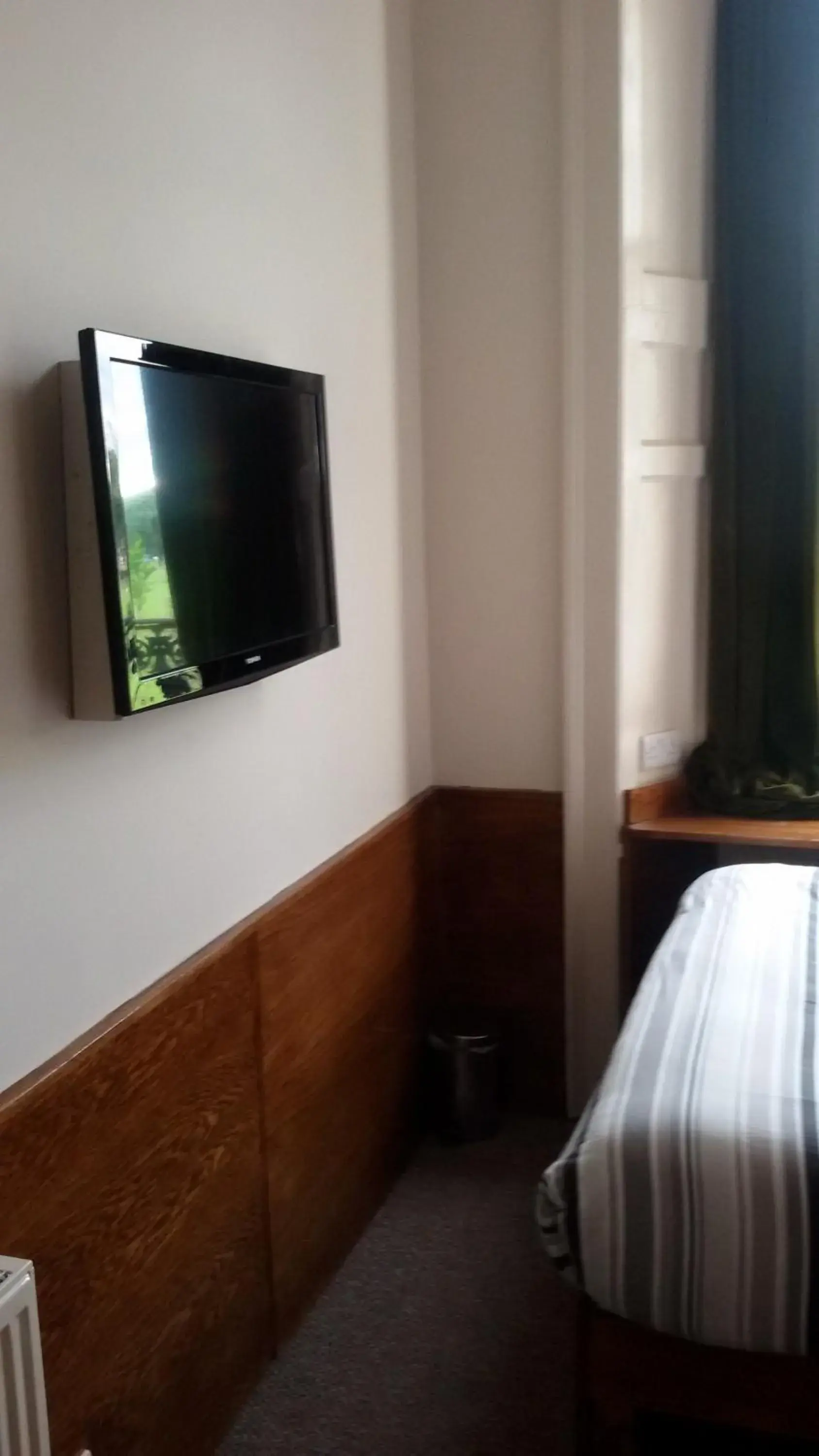 Decorative detail, TV/Entertainment Center in Adelphi Hotel Decorative detail, TV/Entertainment Center in Adelphi Hotel