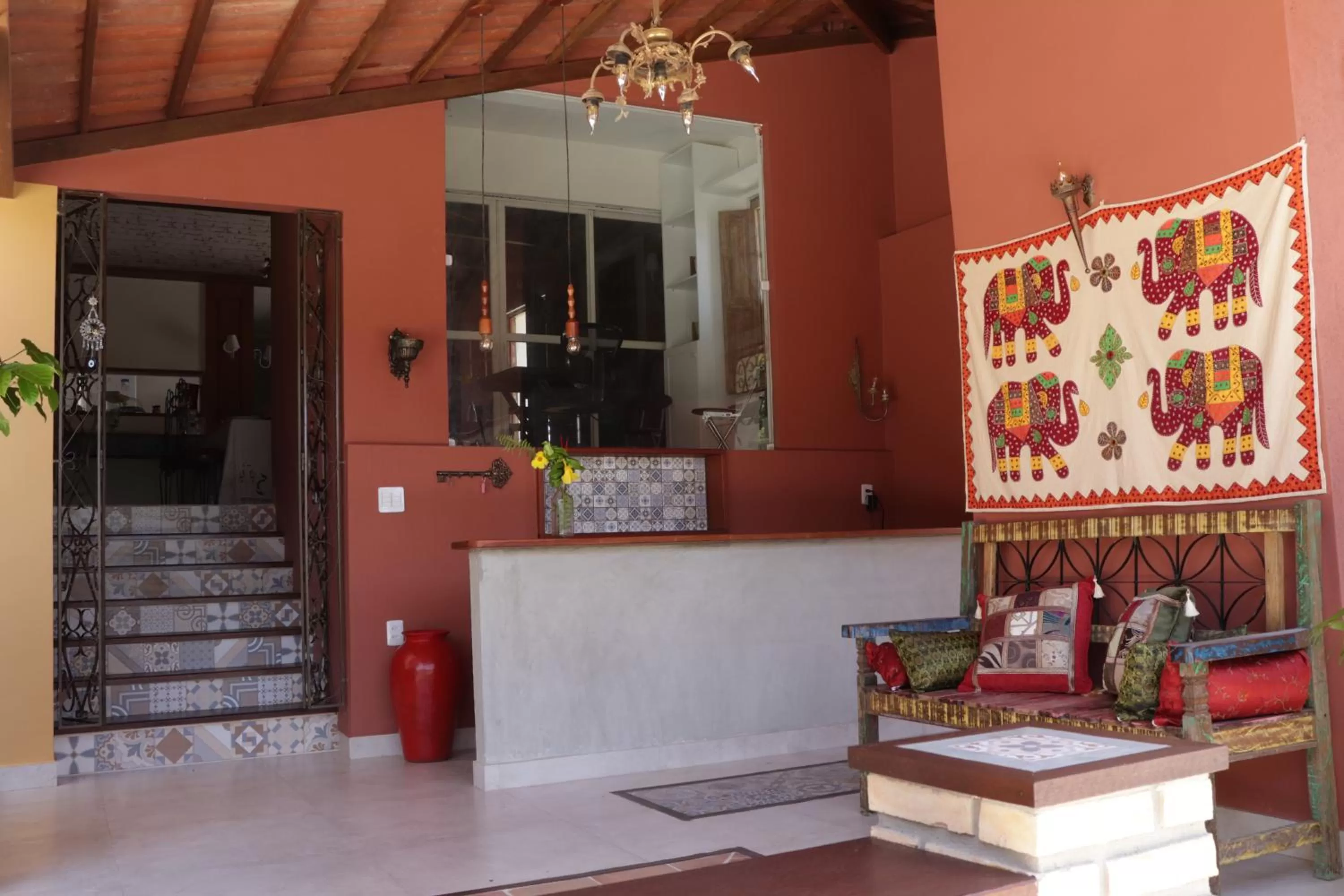 Lobby/Reception in Pousada Saruê Natal Praia RN