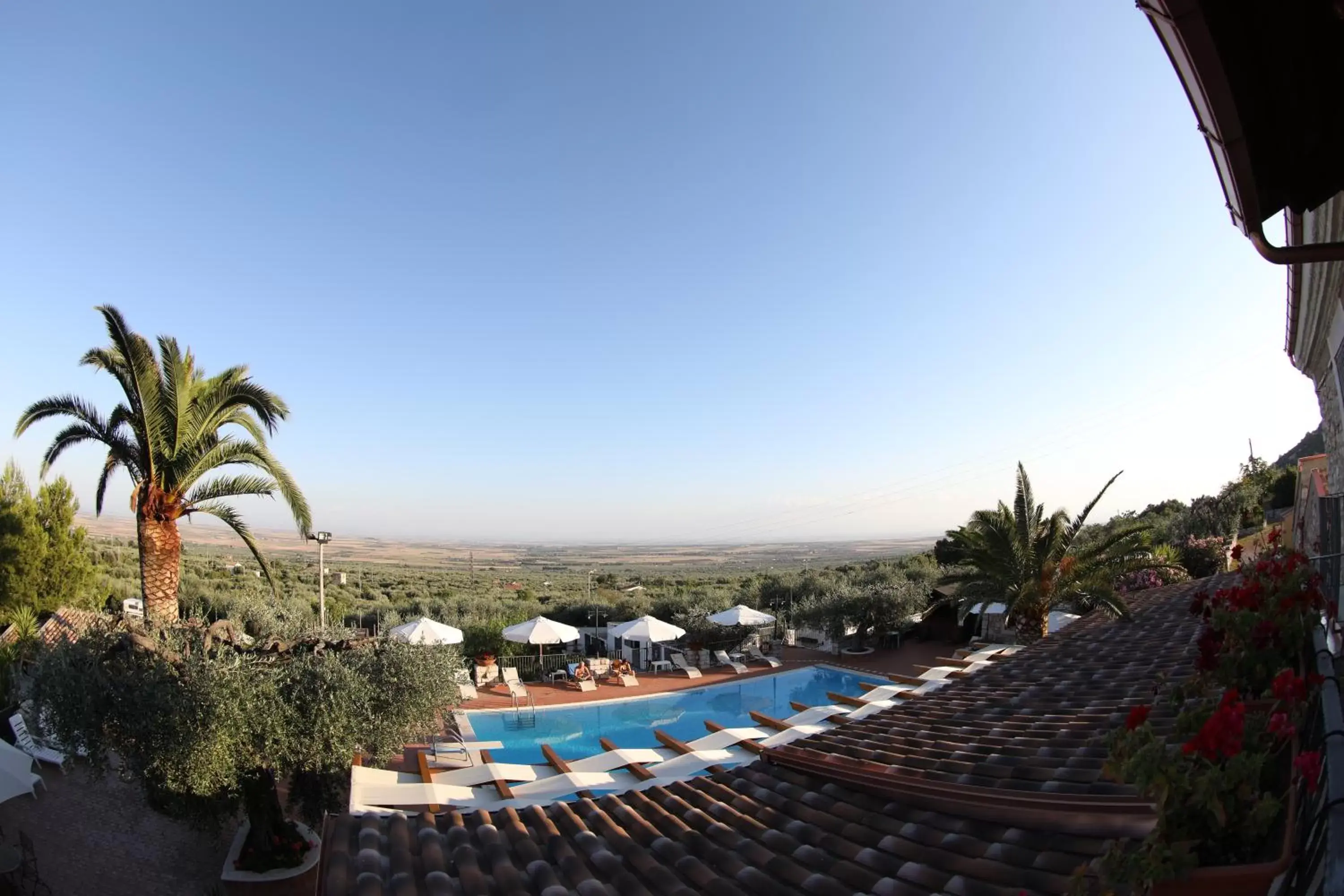 Balcony/Terrace, Pool View in Le Cese